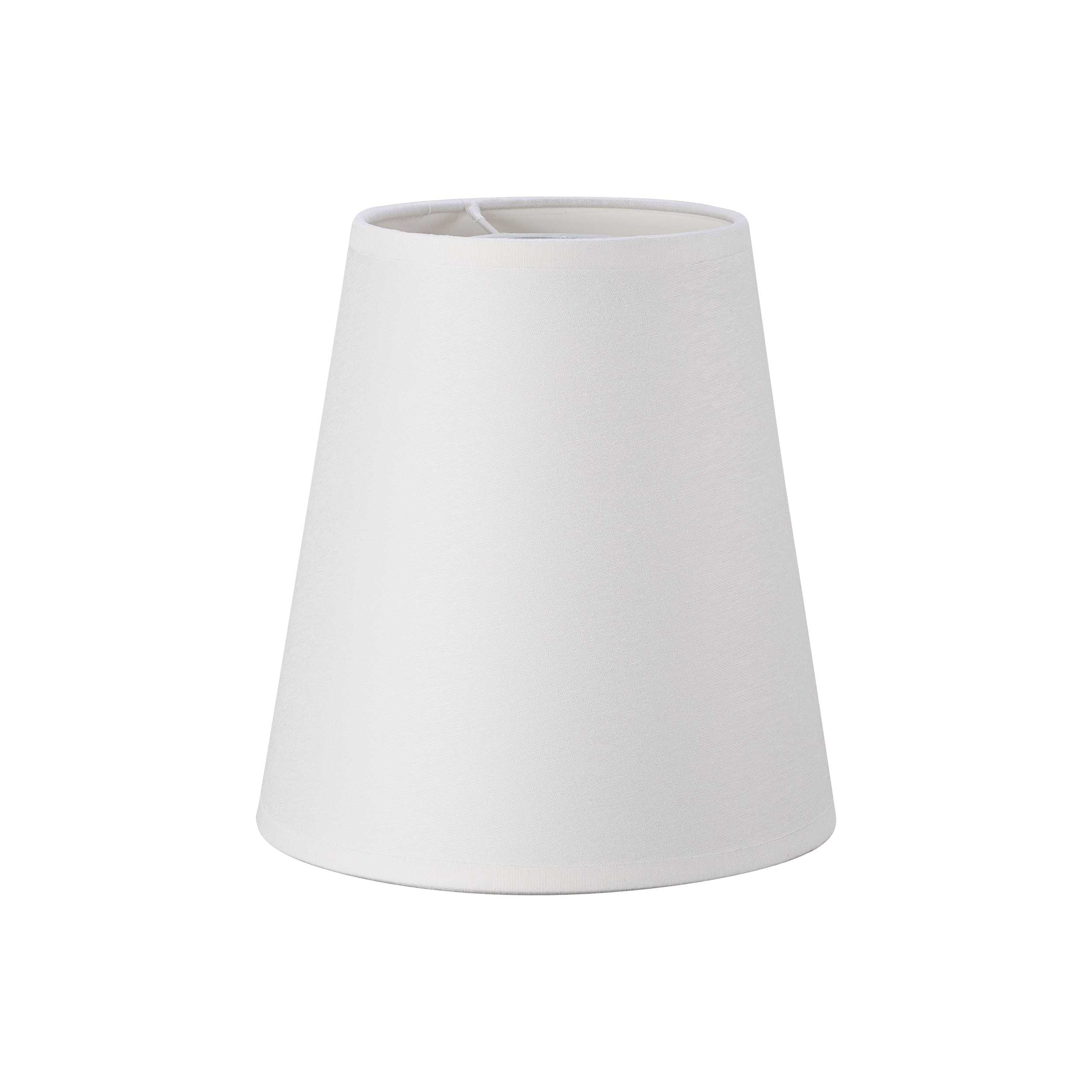 Abażur Chino S1 biały stożek 15 x 15.5 cm Lamkur