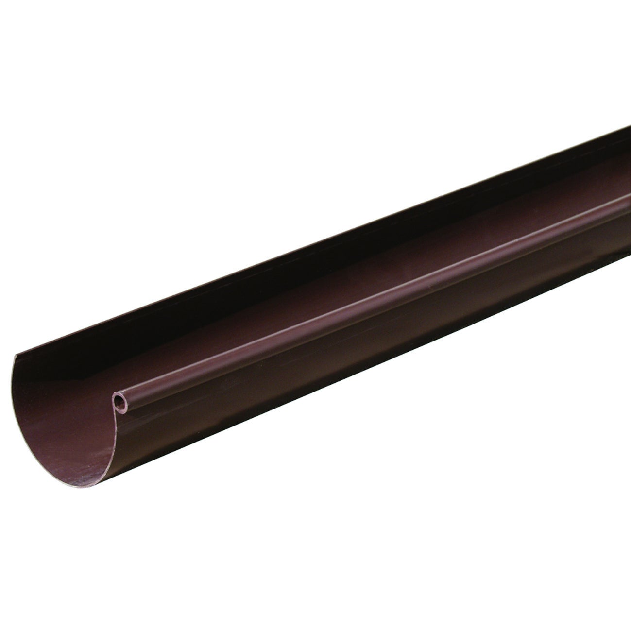 Canale di gronda coestruso in pvc marrone, Ø 100 mm L 2 m - 2