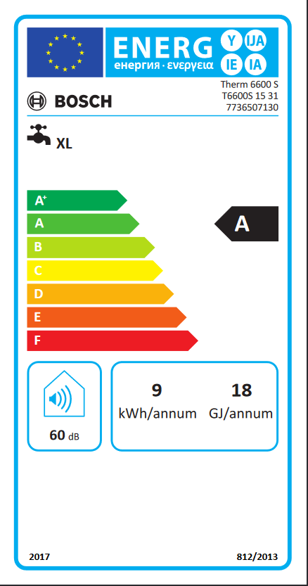 CALENTADOR ESTANCO BAJO NOX GAS BUTANO THERM 6600 D31 15L BOSCH - 6
