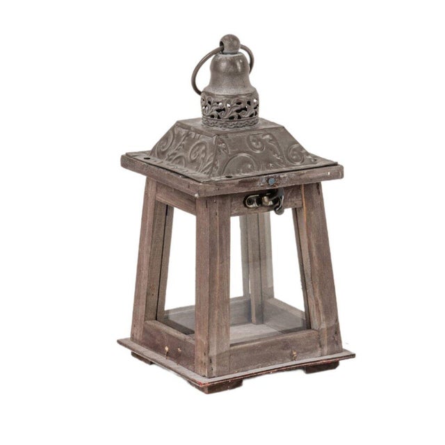 Lanterna LANTERNA NATURALE in vetro  H 24.5 cm H