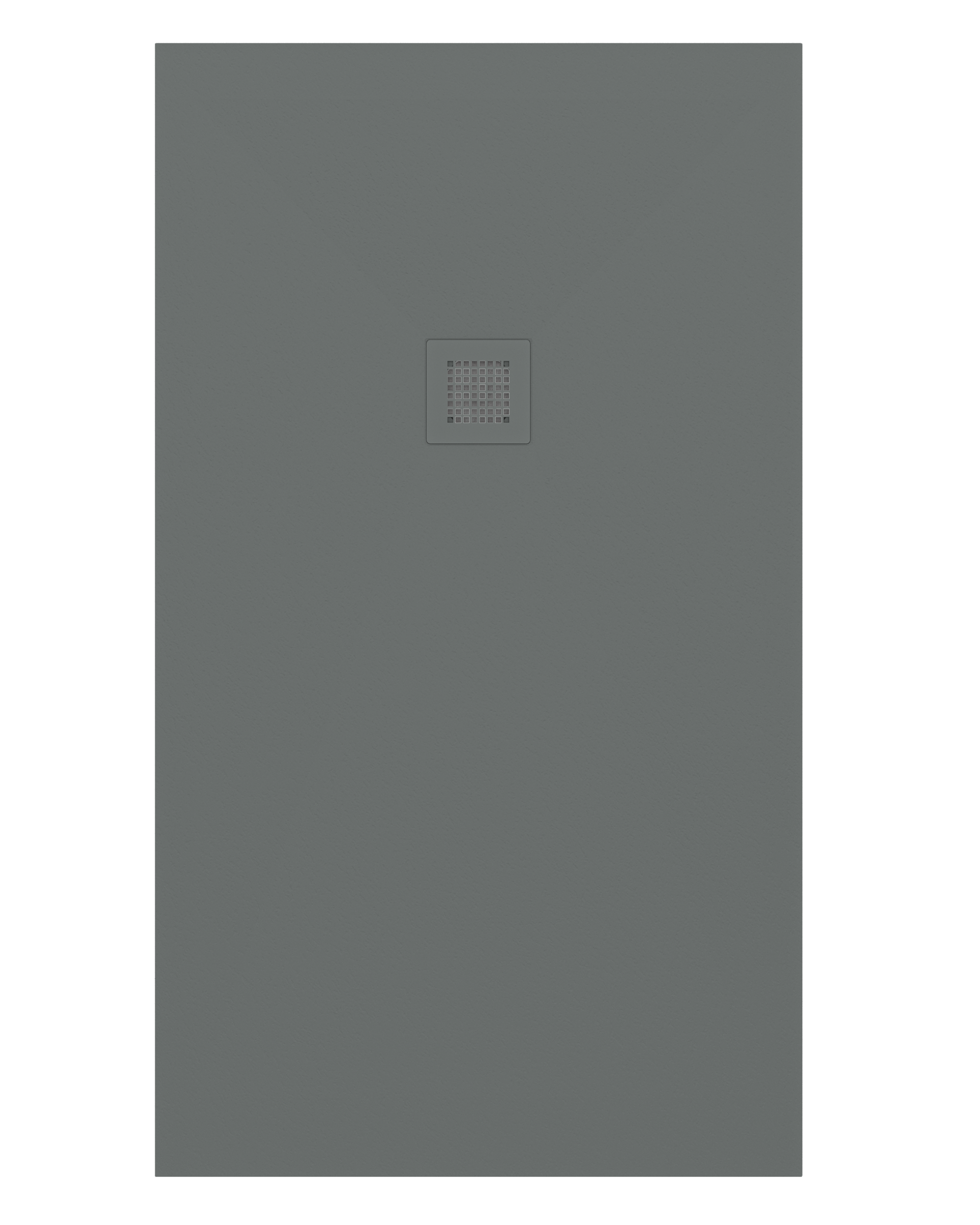 Plato de ducha colors liso 170x100 cm gris oscuro