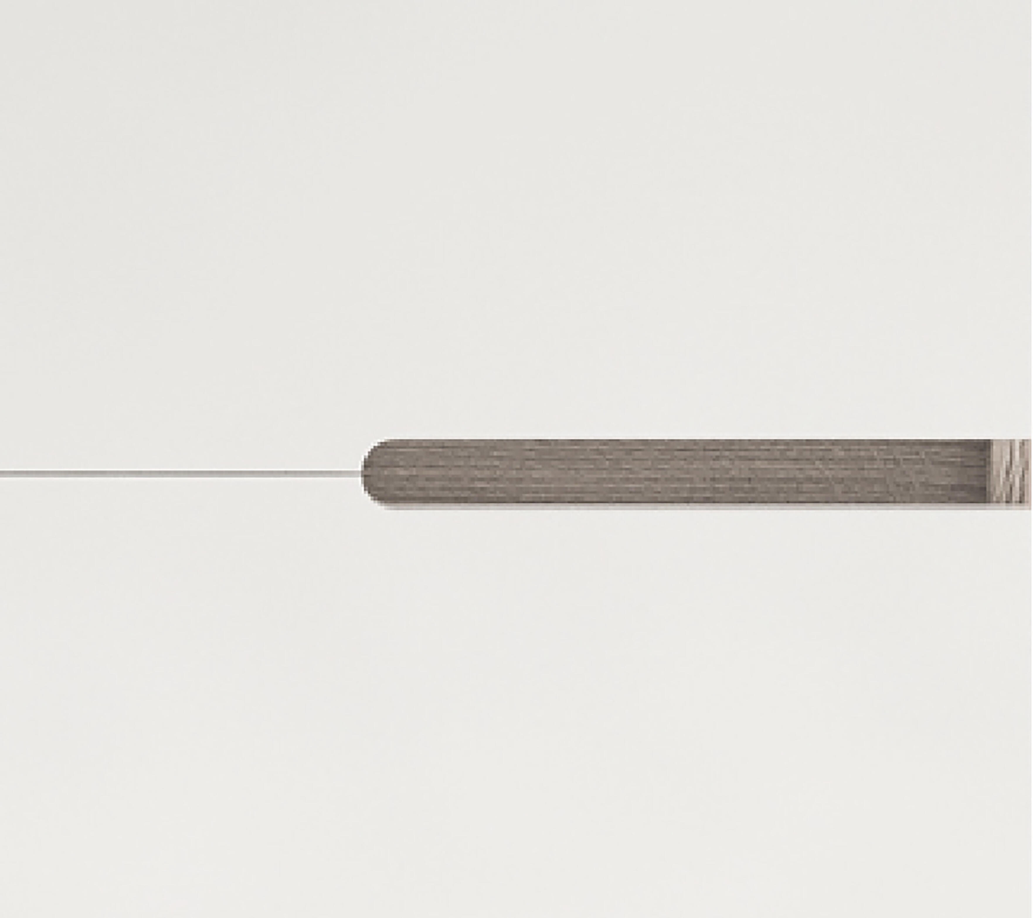 Mobile bagno sospeso con lavabo e illuminazione L 60 x H 53 x P 46.5 cm frontale bianco/laterali rovere fumo 2 cassetti per vasca centrale Eva - 7