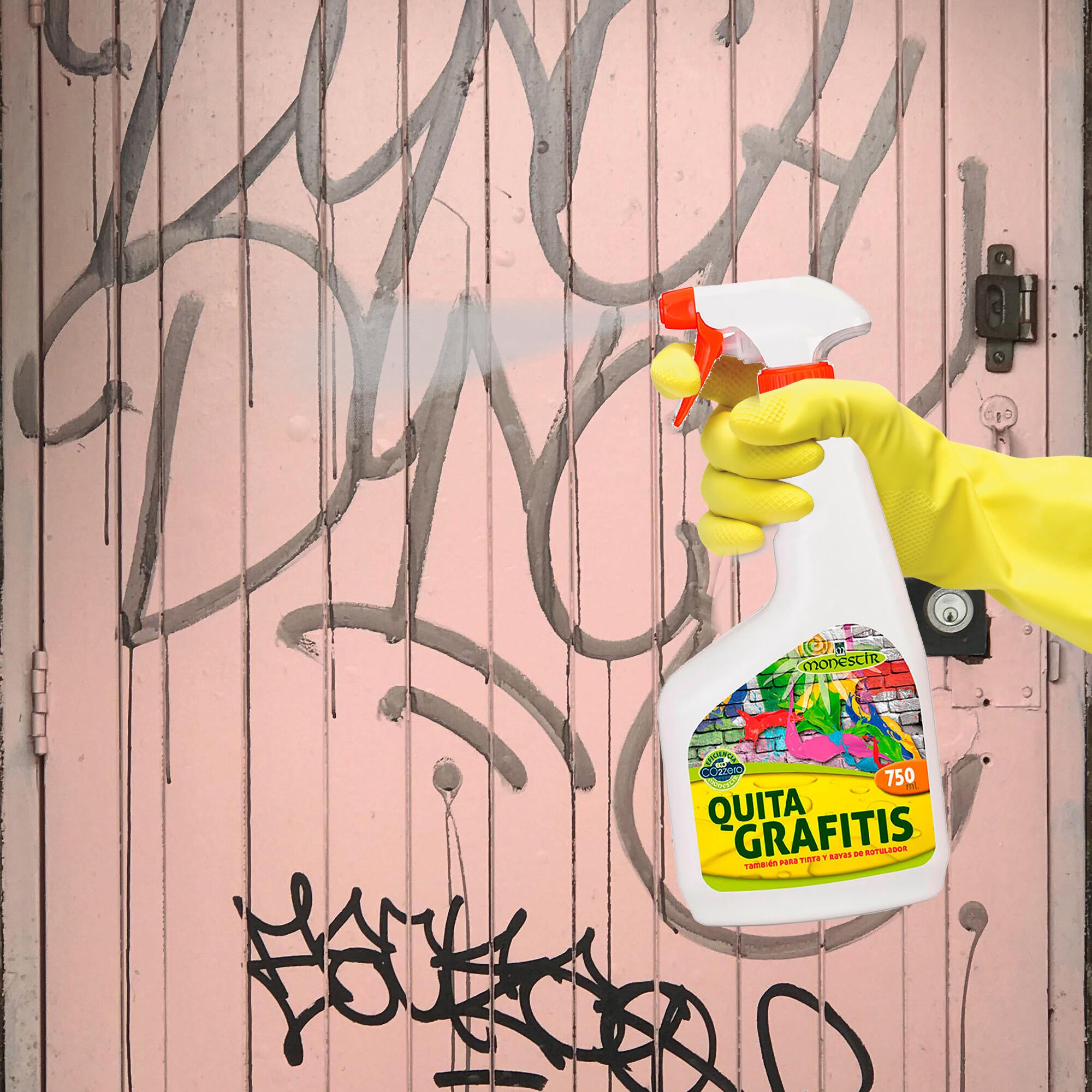 Quitagrafitis MONESTIR 750ml amarillo - 2
