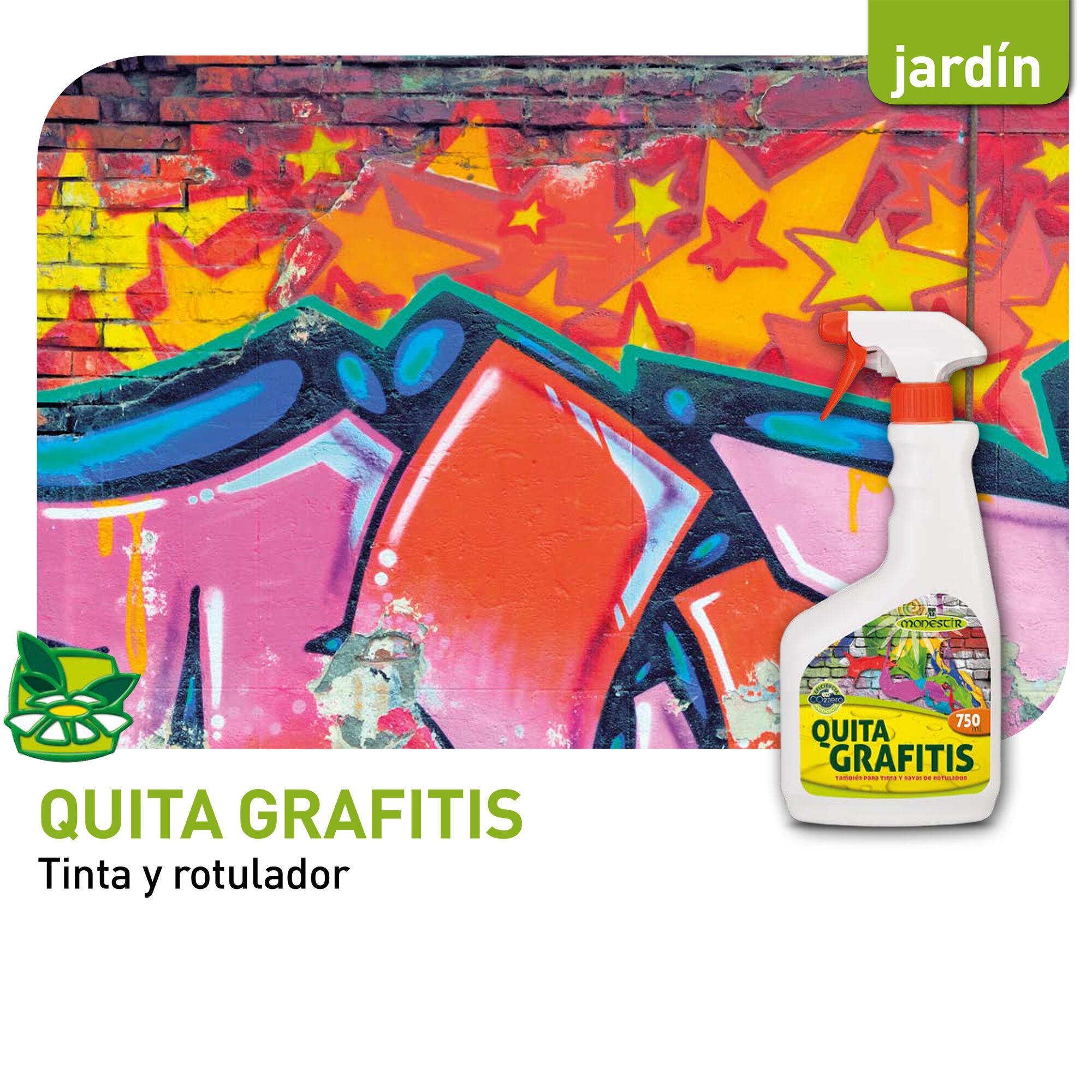 Quitagrafitis MONESTIR 750ml amarillo - 4