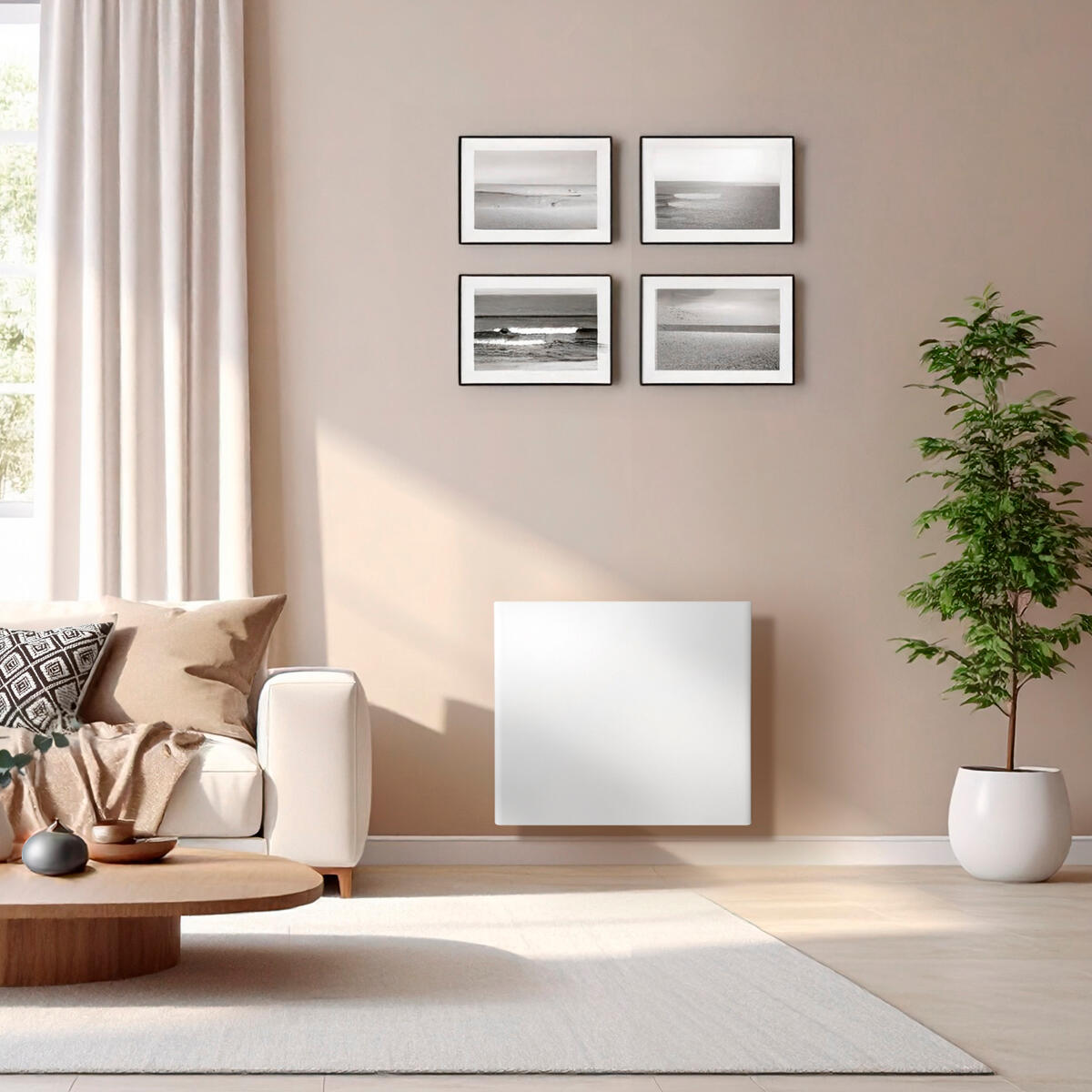 Radiateur électrique à inertie sèche Solea 1000 W HJM - 5