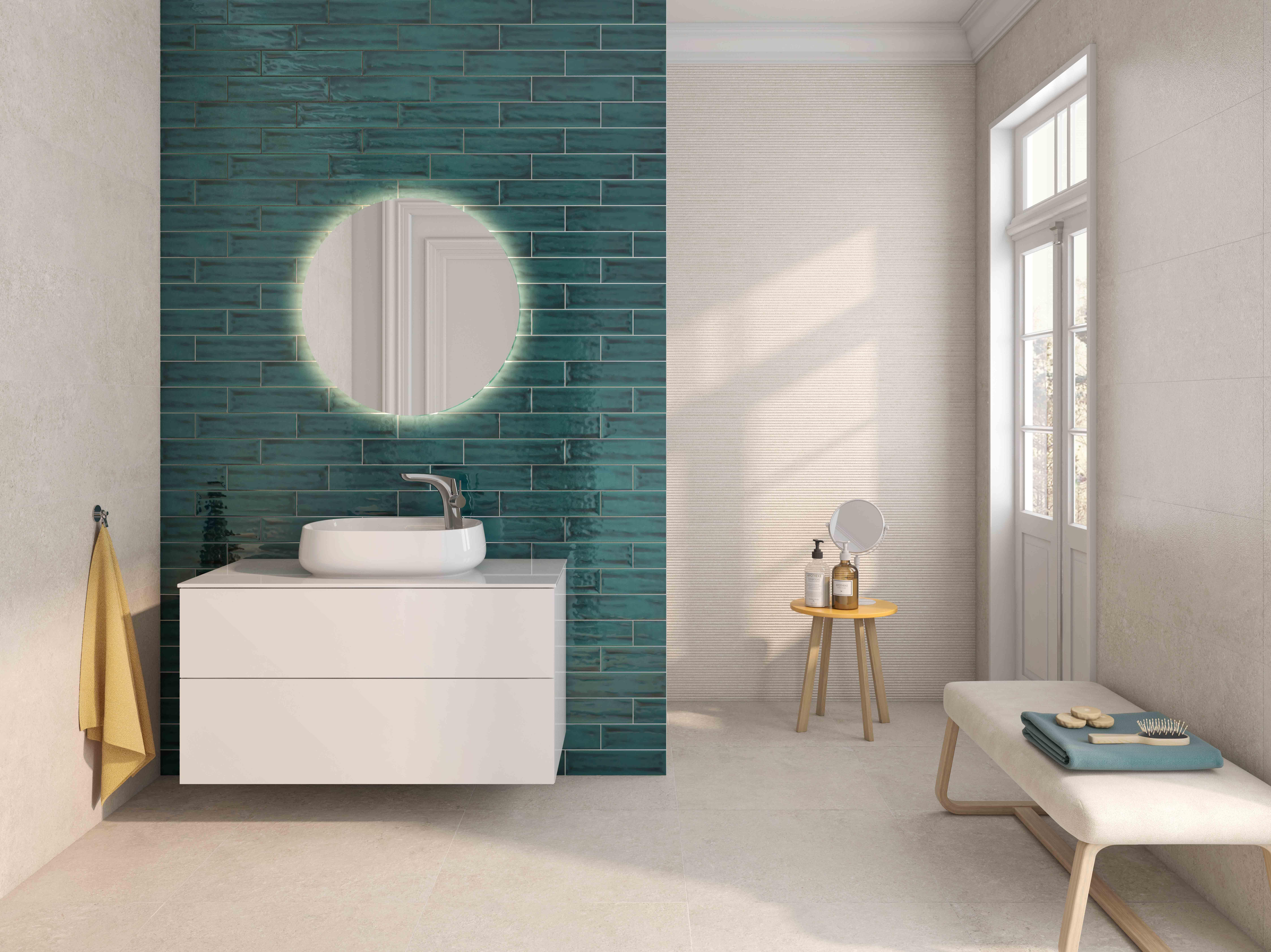 Suelo porcelánico june efecto piedra gris suave 60x60 cm c1 roca tiles