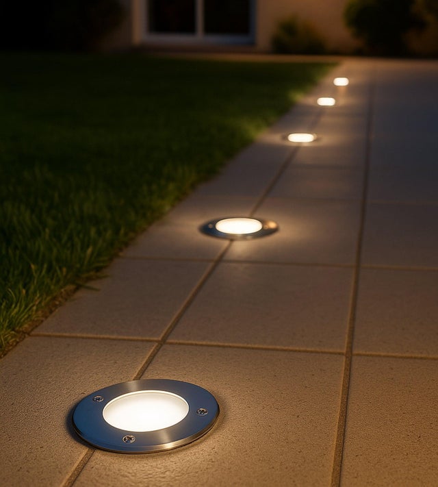 Spot encastré GU10 rond inox LUMIHOME