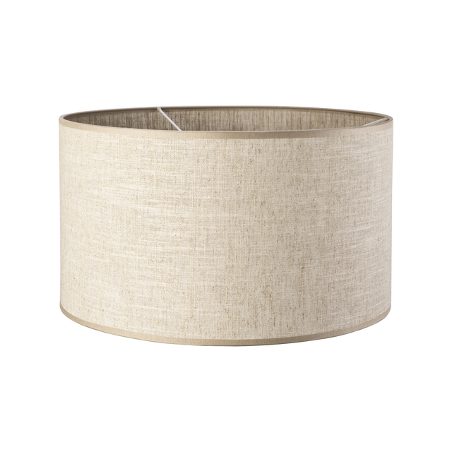 Abażur Lino L 35x20 cm Walec Len LAMKUR