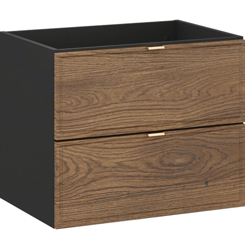 Szafka pod umywalkę wisząca Talia 60x45.6x50 cm Dąb Casella Comad