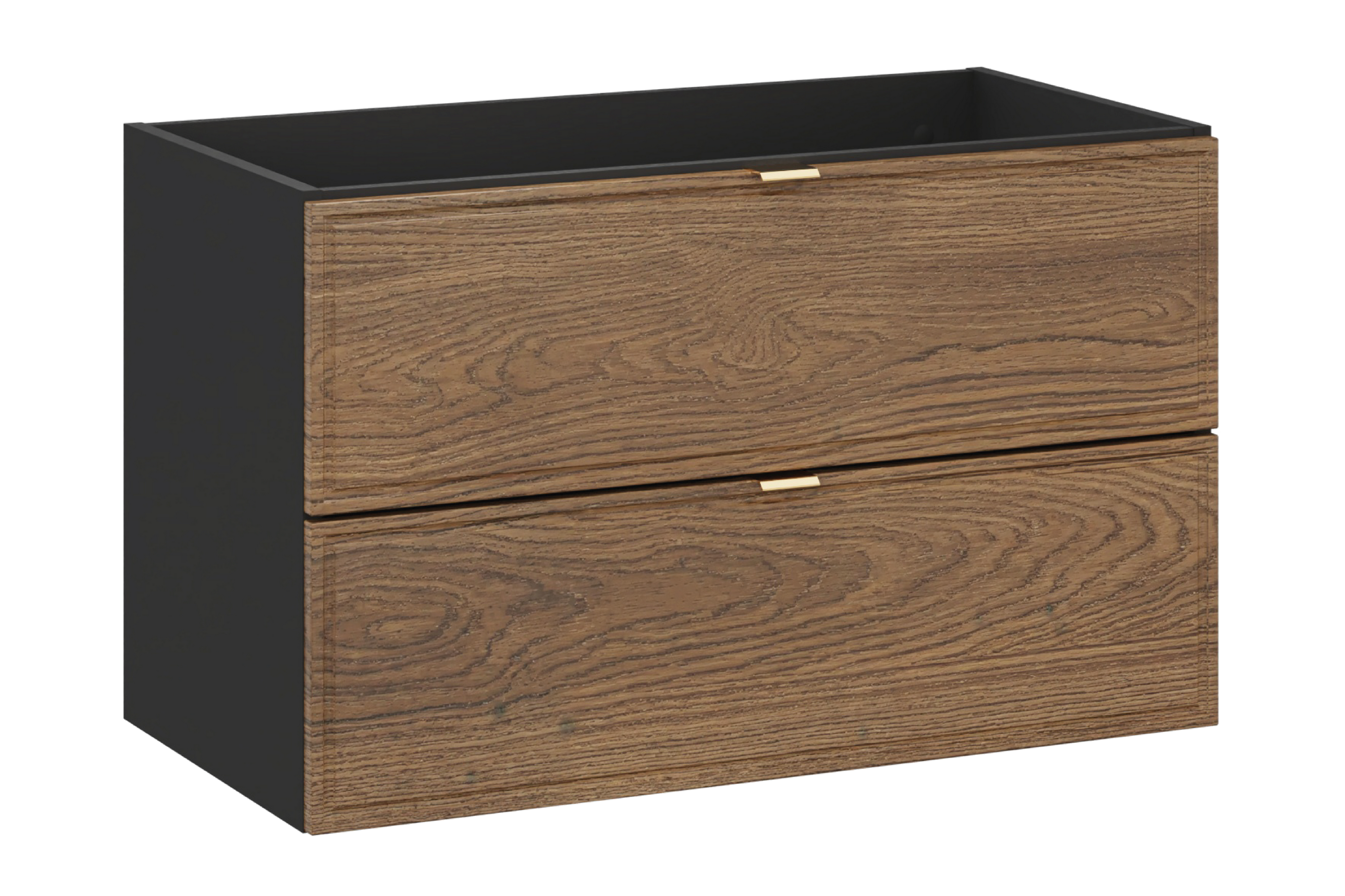 Szafka pod umywalkę wisząca Talia 80x45.6x50 cm Dąb Casella Comad