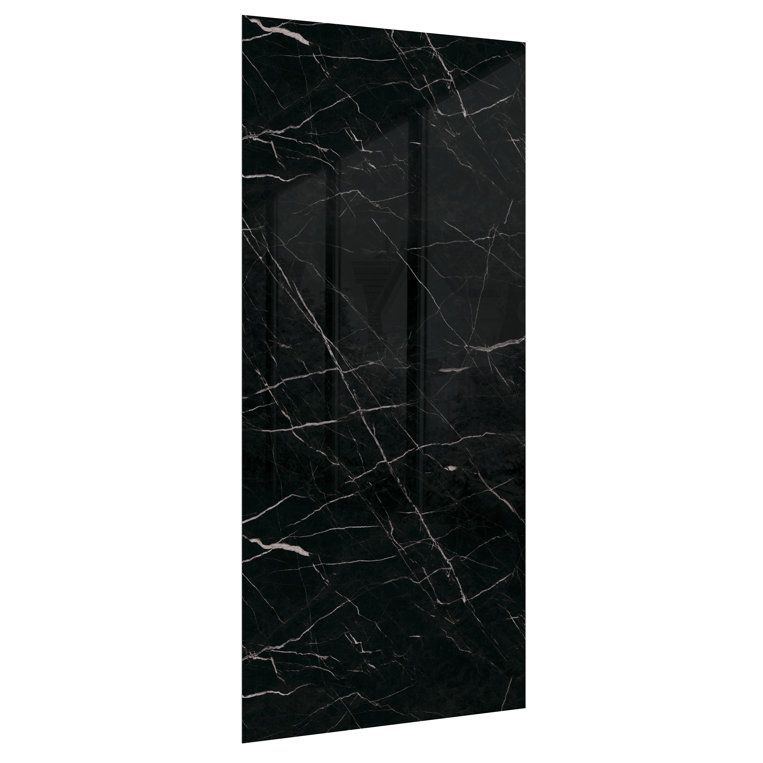 Panele ścienne SPC winylowe Calaca Nero 120x265 cm