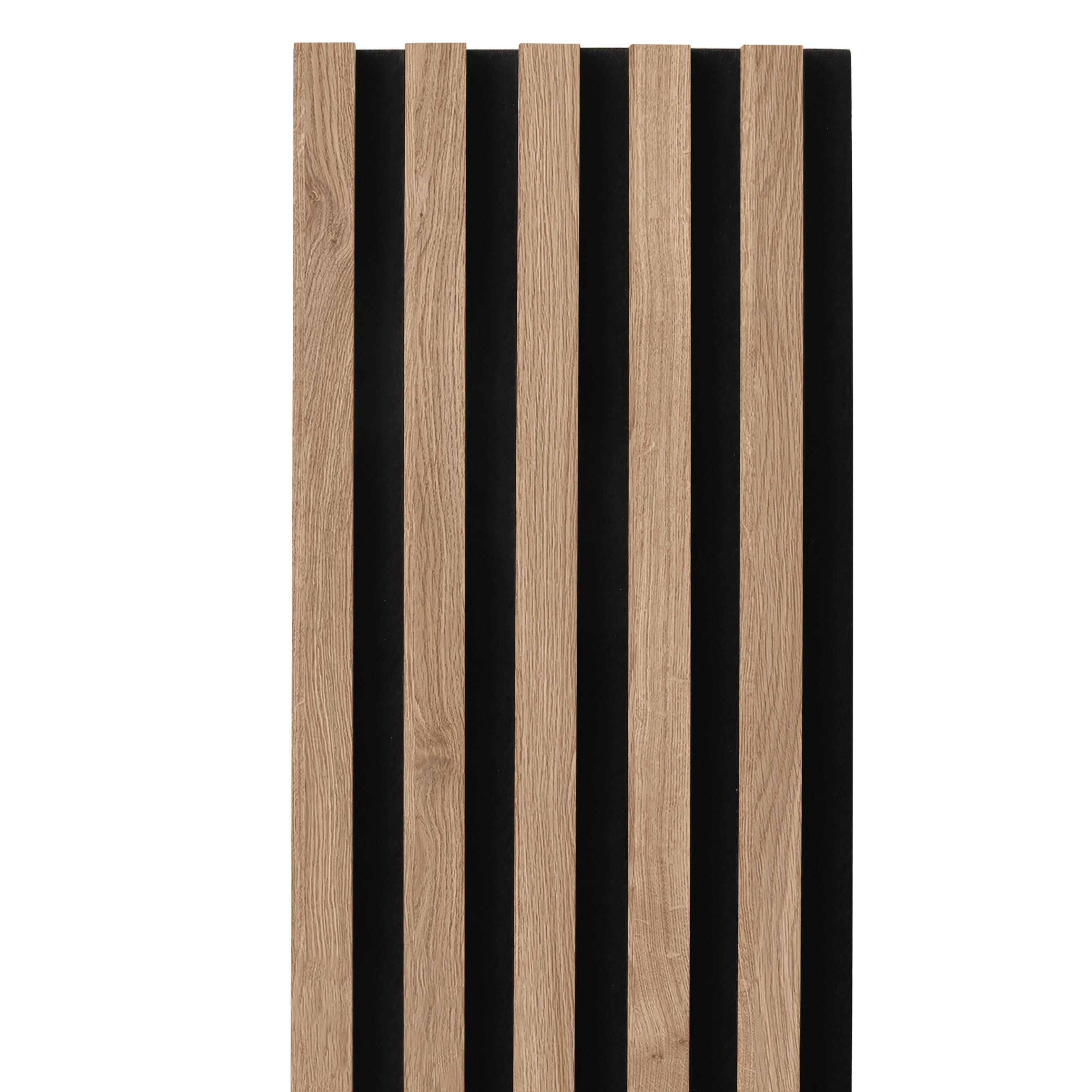 Panele ścienne 3D Lamel na czarnym filcu 270x25 cm Camargue 5 lameli - 4
