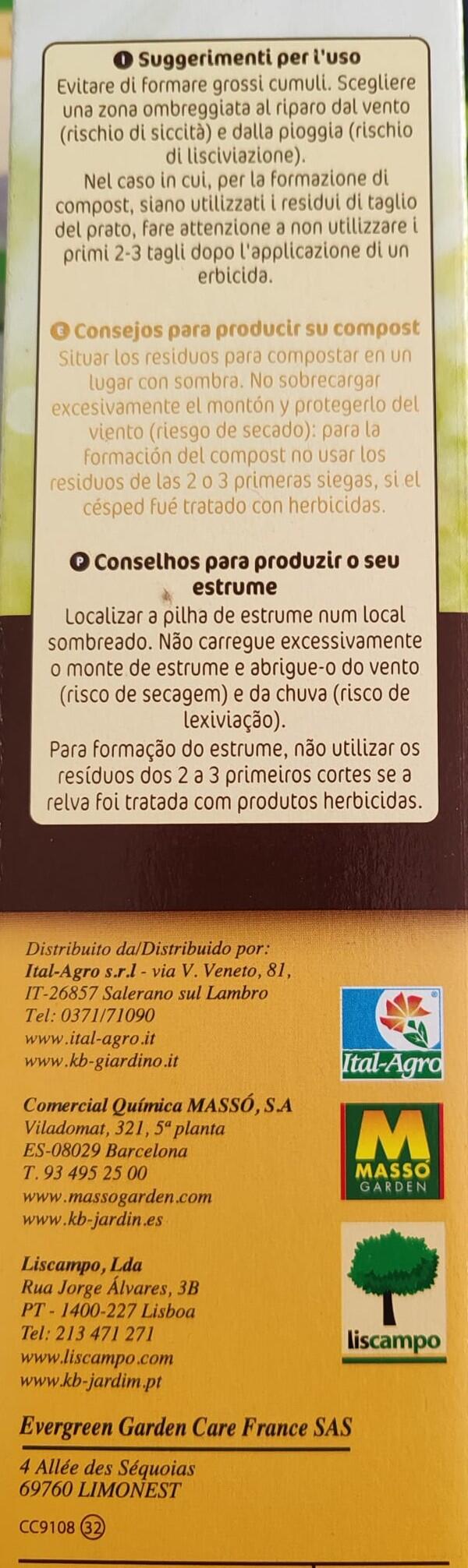 Activador Compostagem 1,5Kg KB Naturen - 2