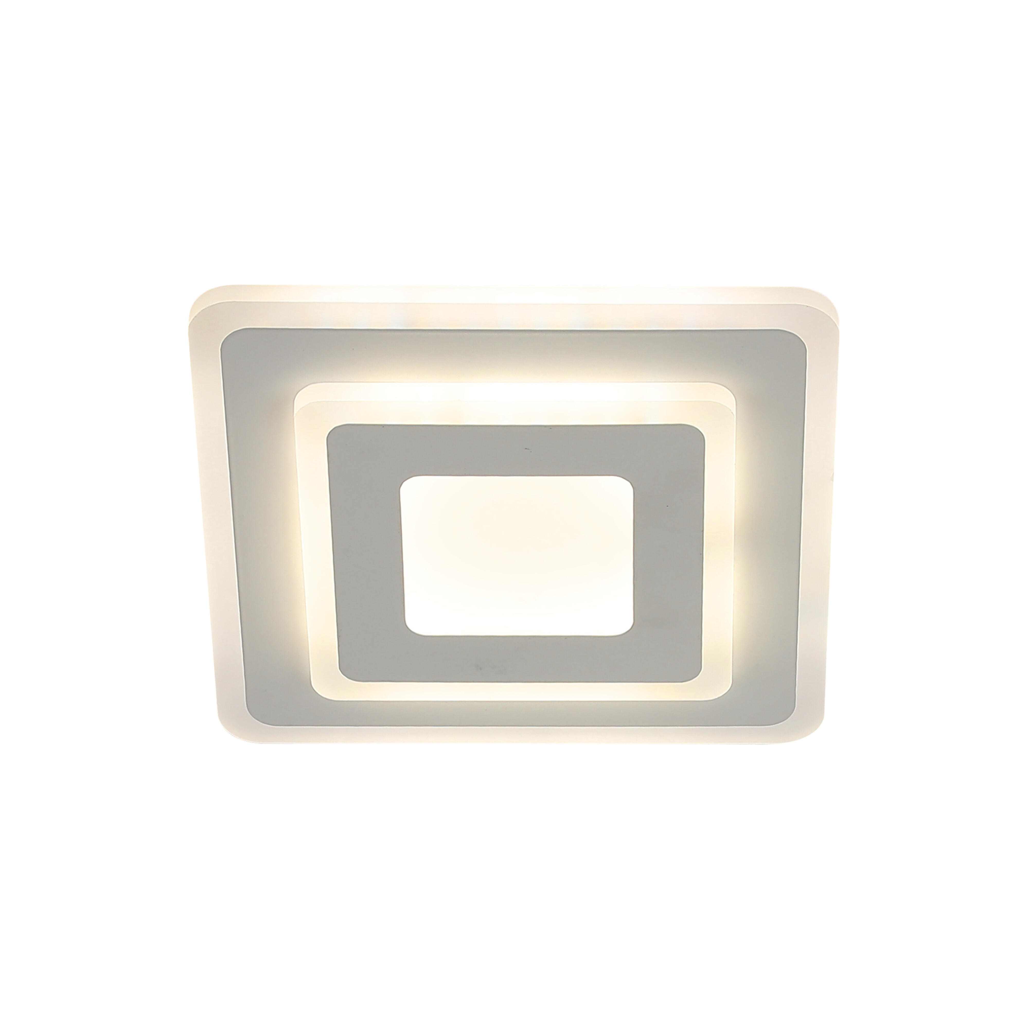 Plafón LED cuadrado blanco 2240 lm CCT 3000K-6000K ø20 cm IP20 - 4