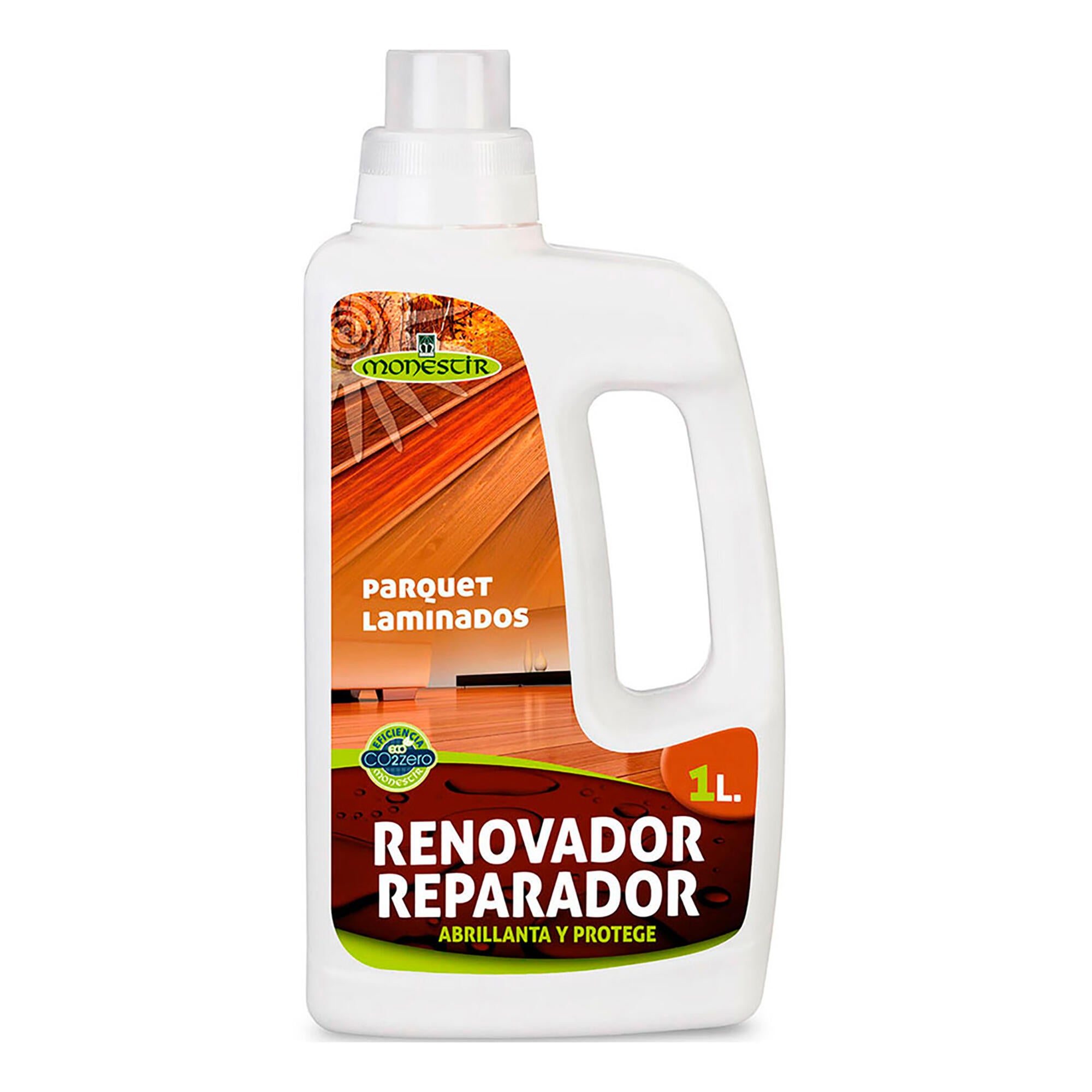 Renovador para suelos de parquet, tarimas, láminados monestir 1l marrón