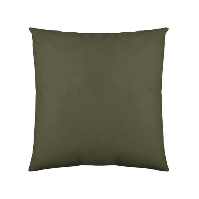 Funda de cojín 60x60 cm verde/vainilla