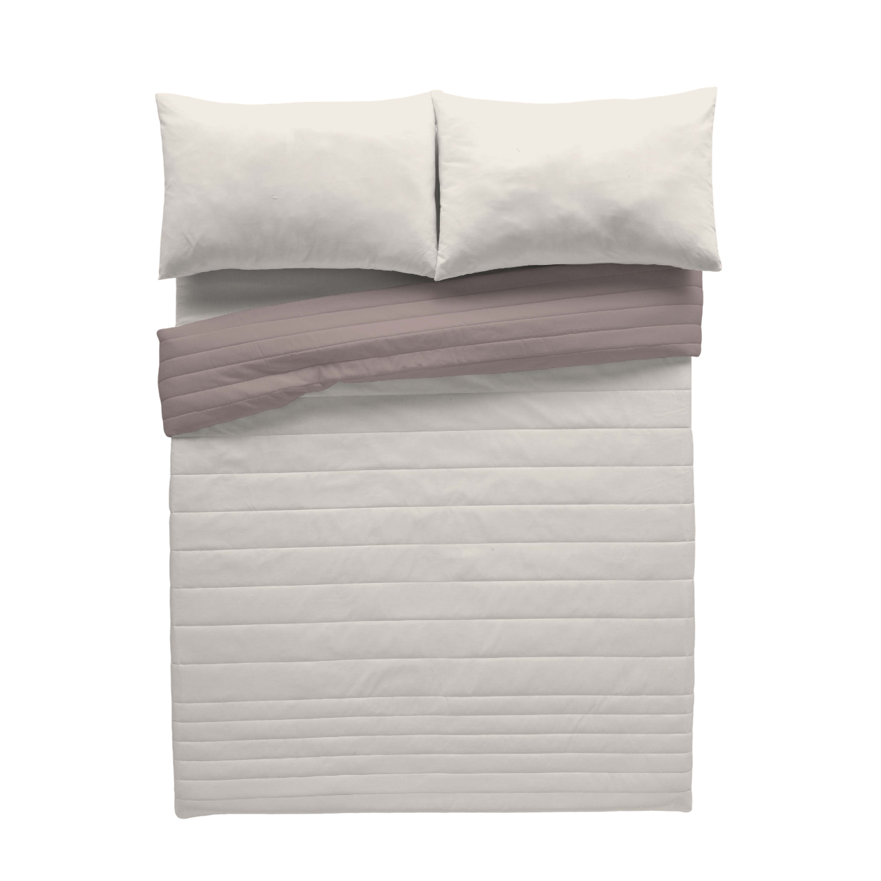 Colcha de cama Bouti 180x270 cm topo/piedra para camas de 90 cm - 2