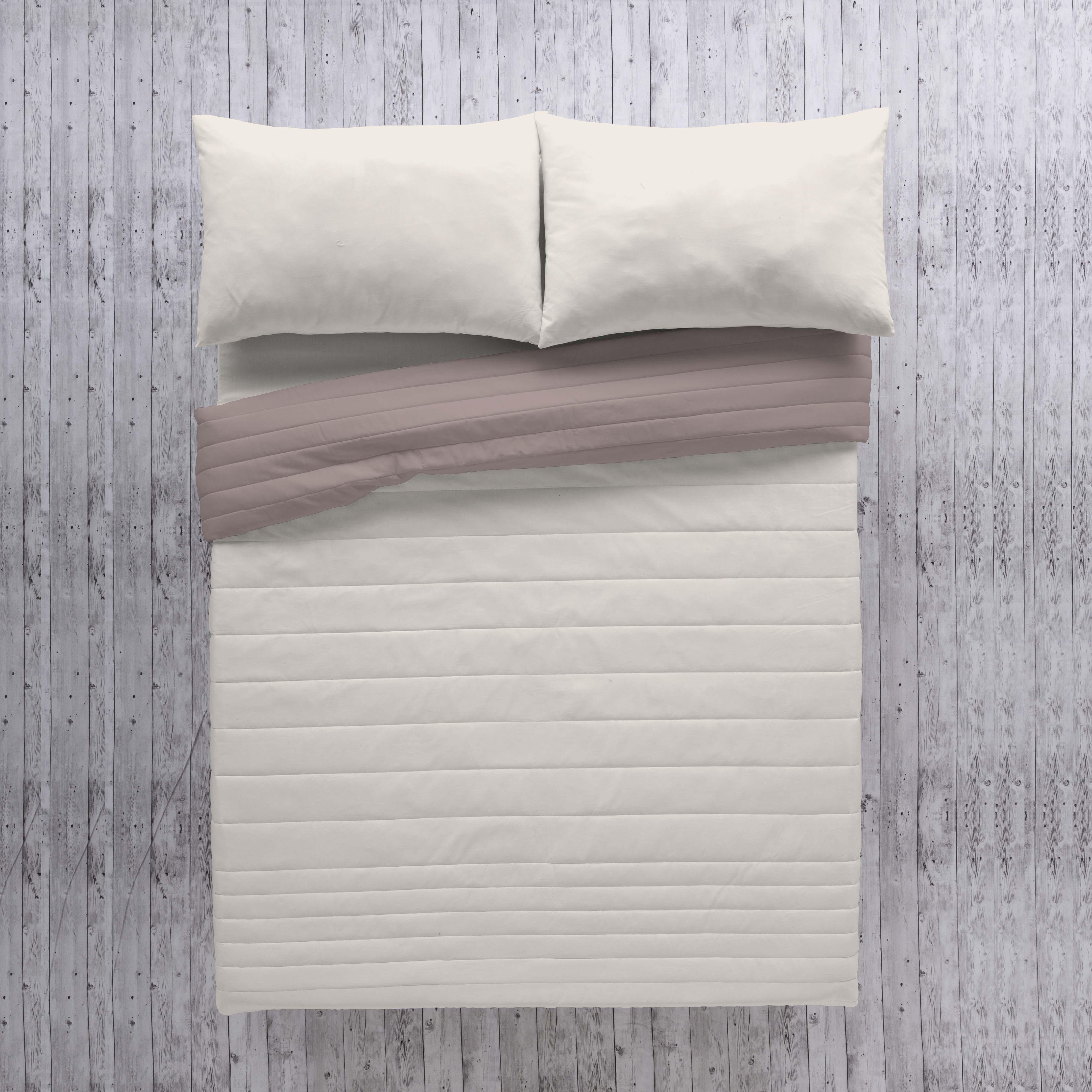 Colcha de cama Bouti 180x270 cm topo/piedra para camas de 90 cm - 10