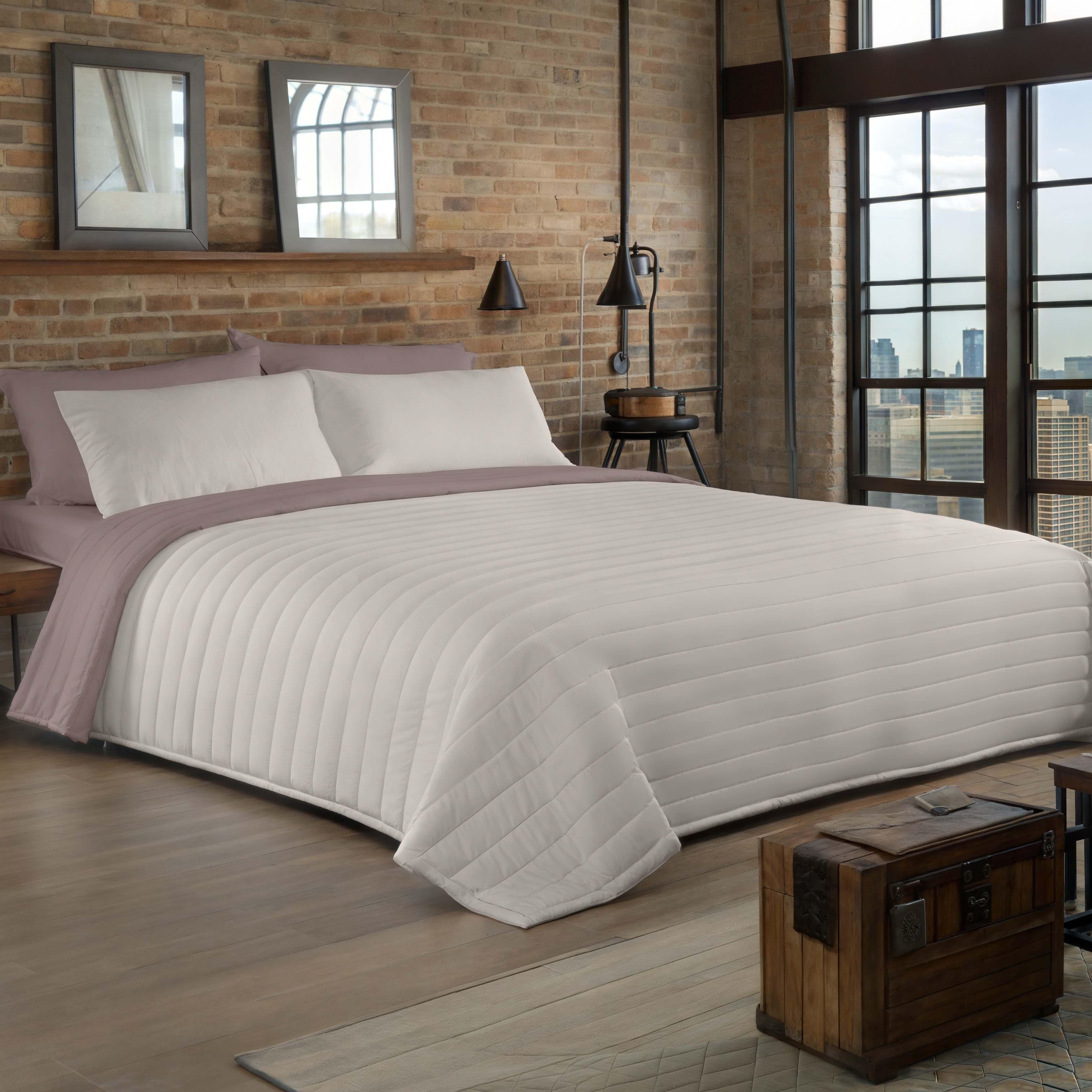 Colcha de cama Bouti 180x270 cm topo/piedra para camas de 90 cm - 4
