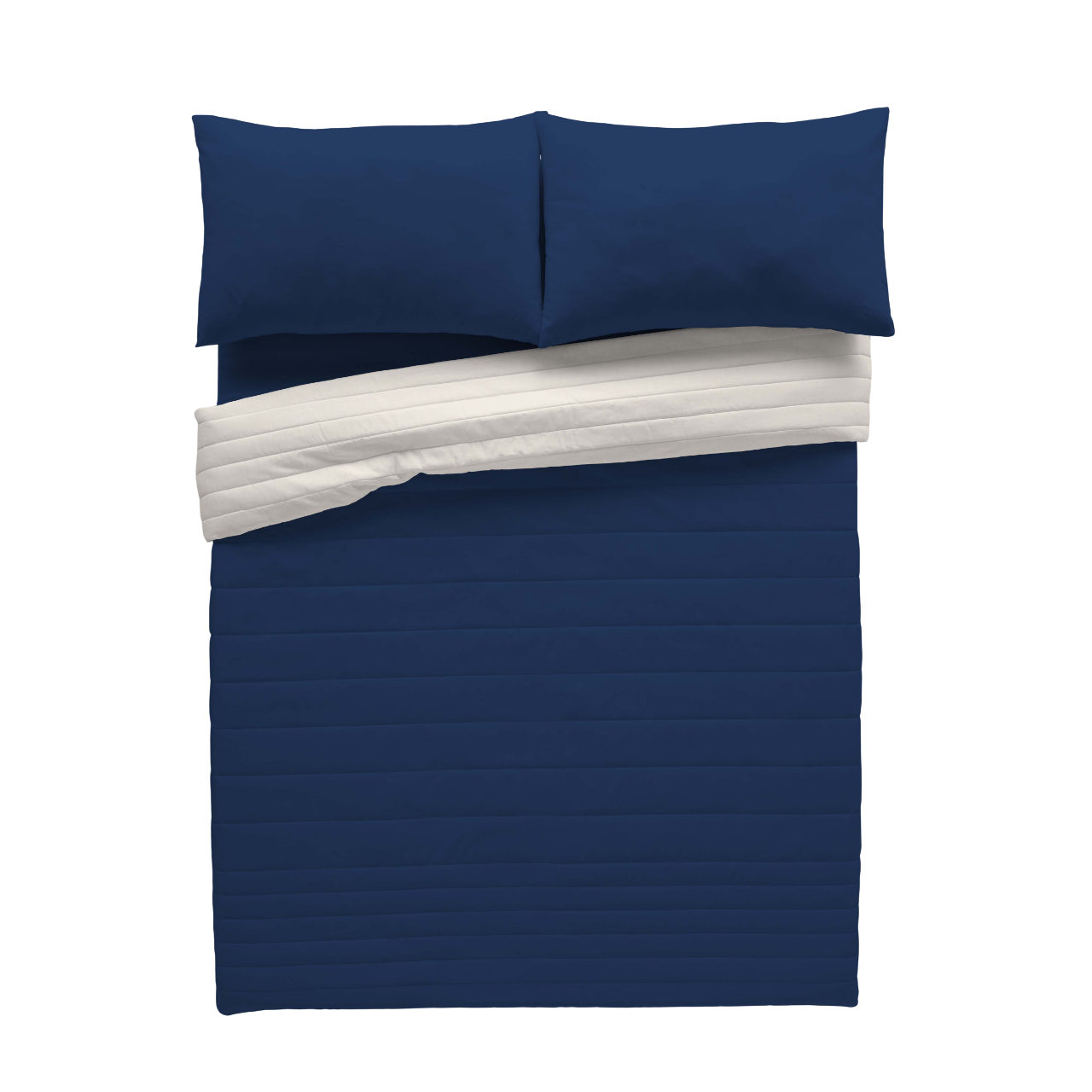 Colcha de cama Bouti 180x270 cm azul para camas de 90 cm - 3