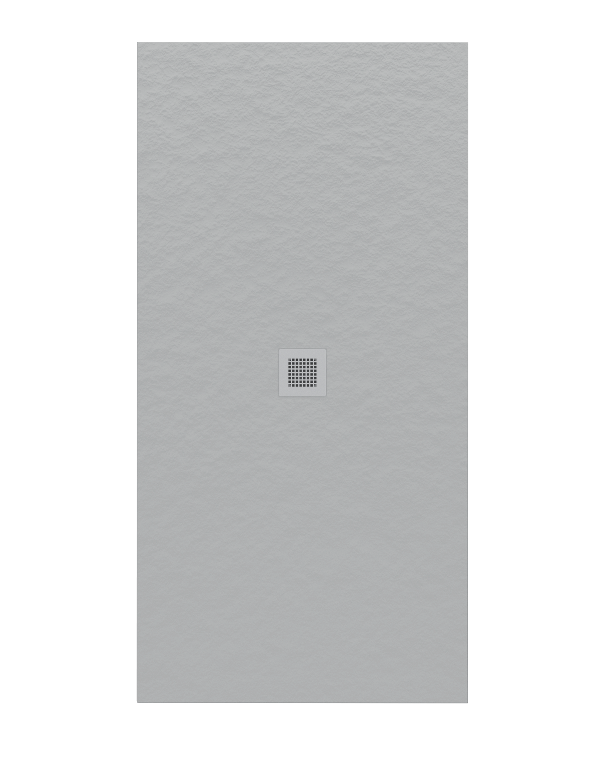 Plato de ducha greenpact central 140x80 cm gris claro