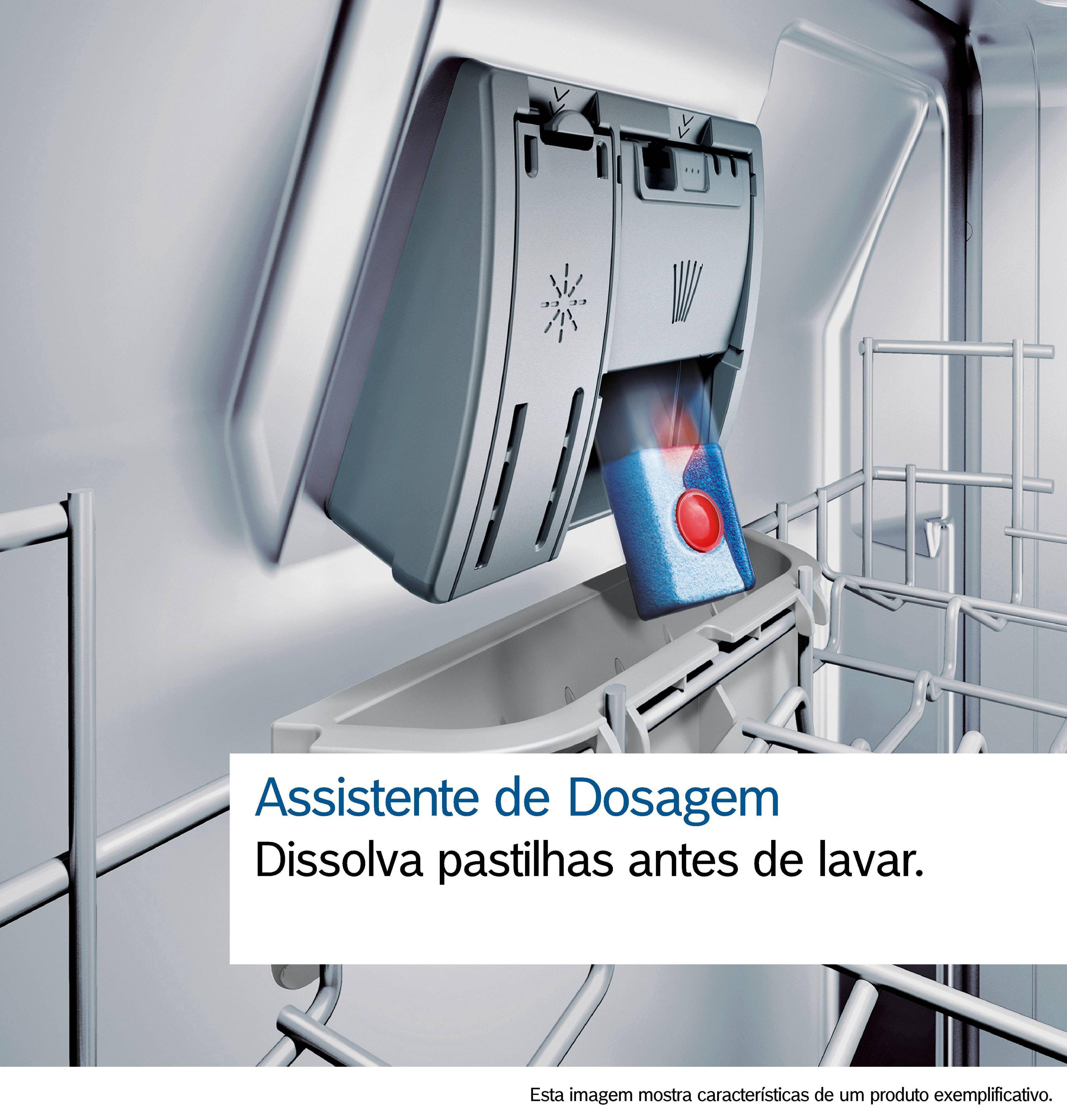 Máquina de lavar louça de encastrar 14 conjuntos 59,8 x 55 x 81,5 cm branco Bosch SMV4HVX03E - 4