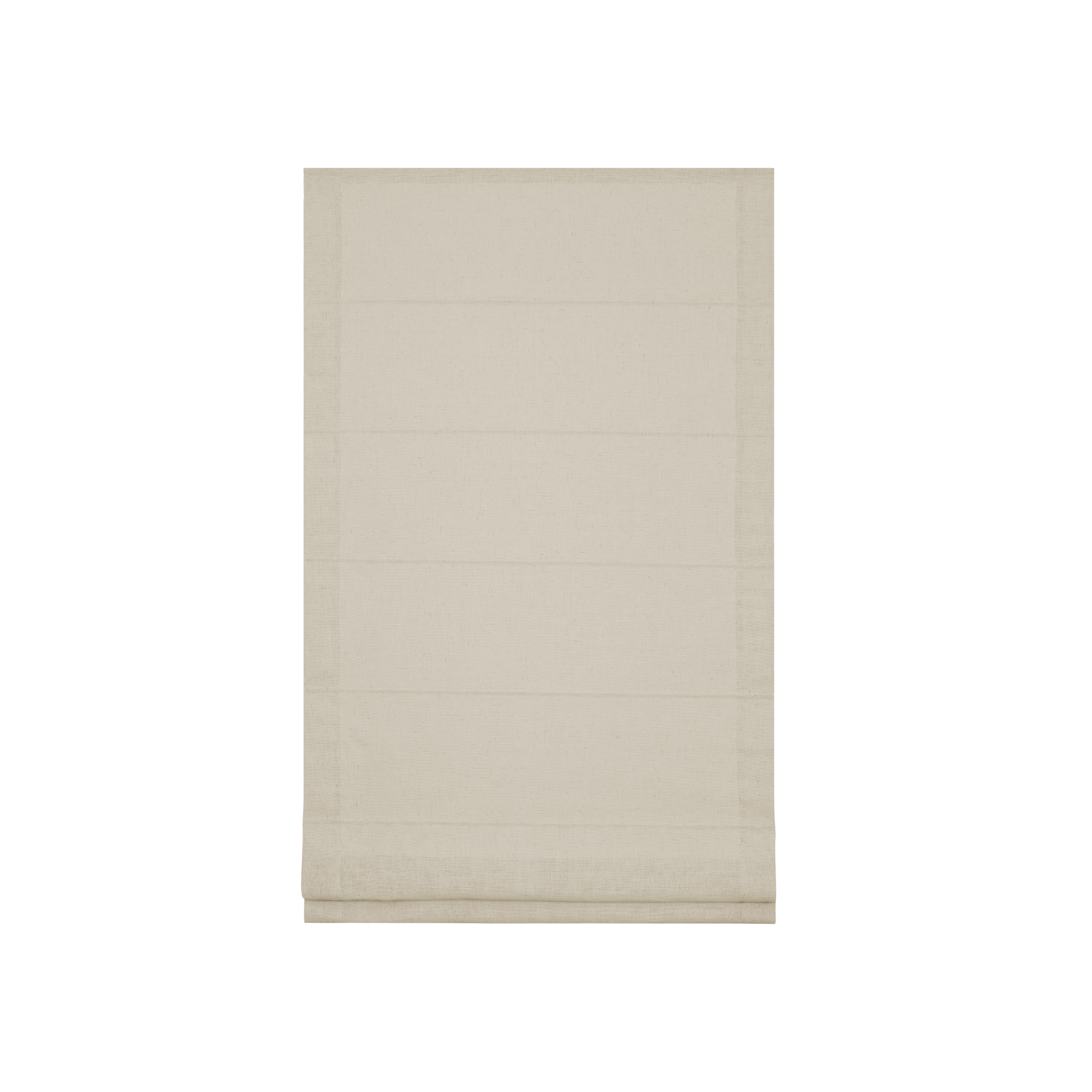 Roleta rzymska Charlina Pleat Natural beżowa 105 x 250 cm Inspire