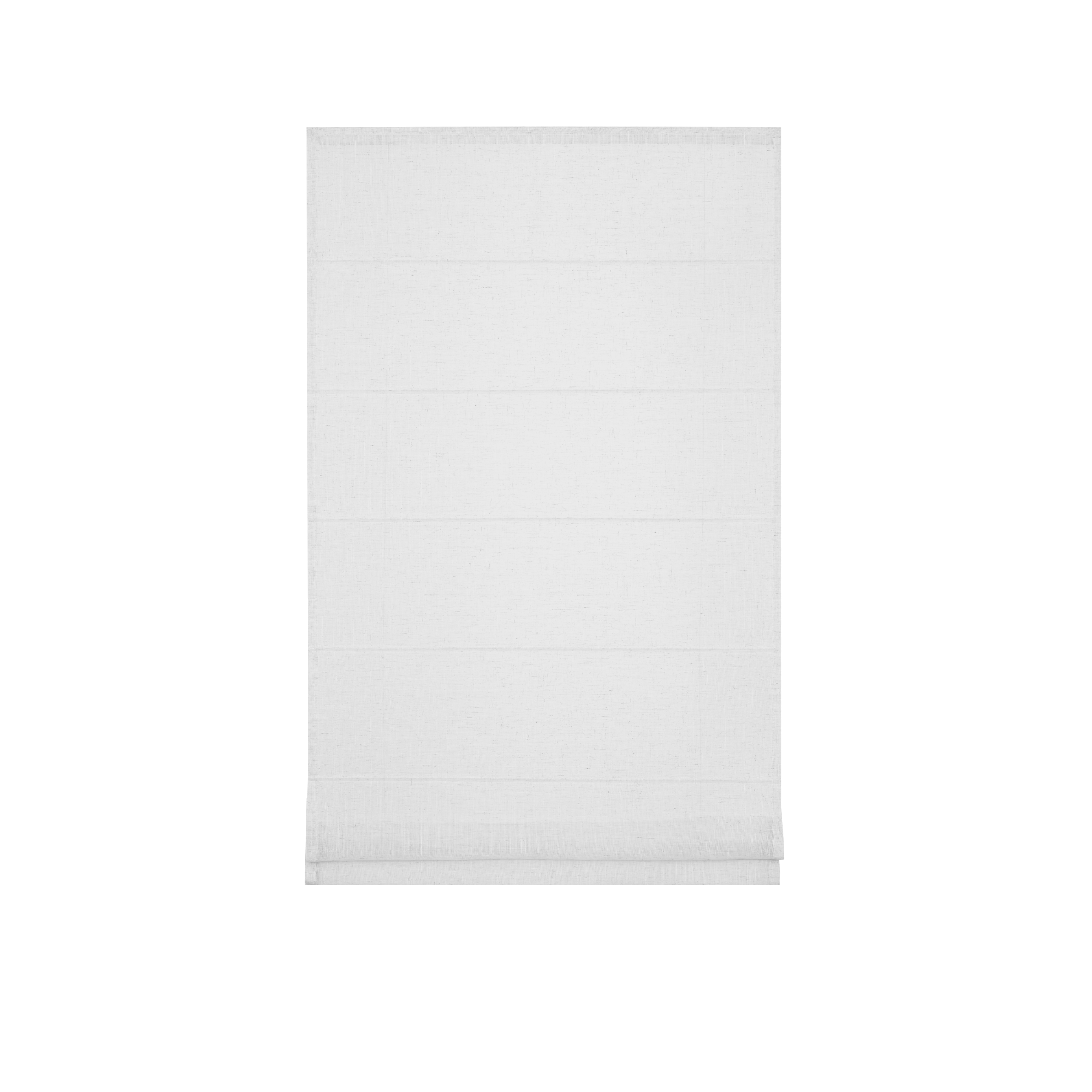 Roleta rzymska Teo Pleat biała 90 x 175 cm Inspire