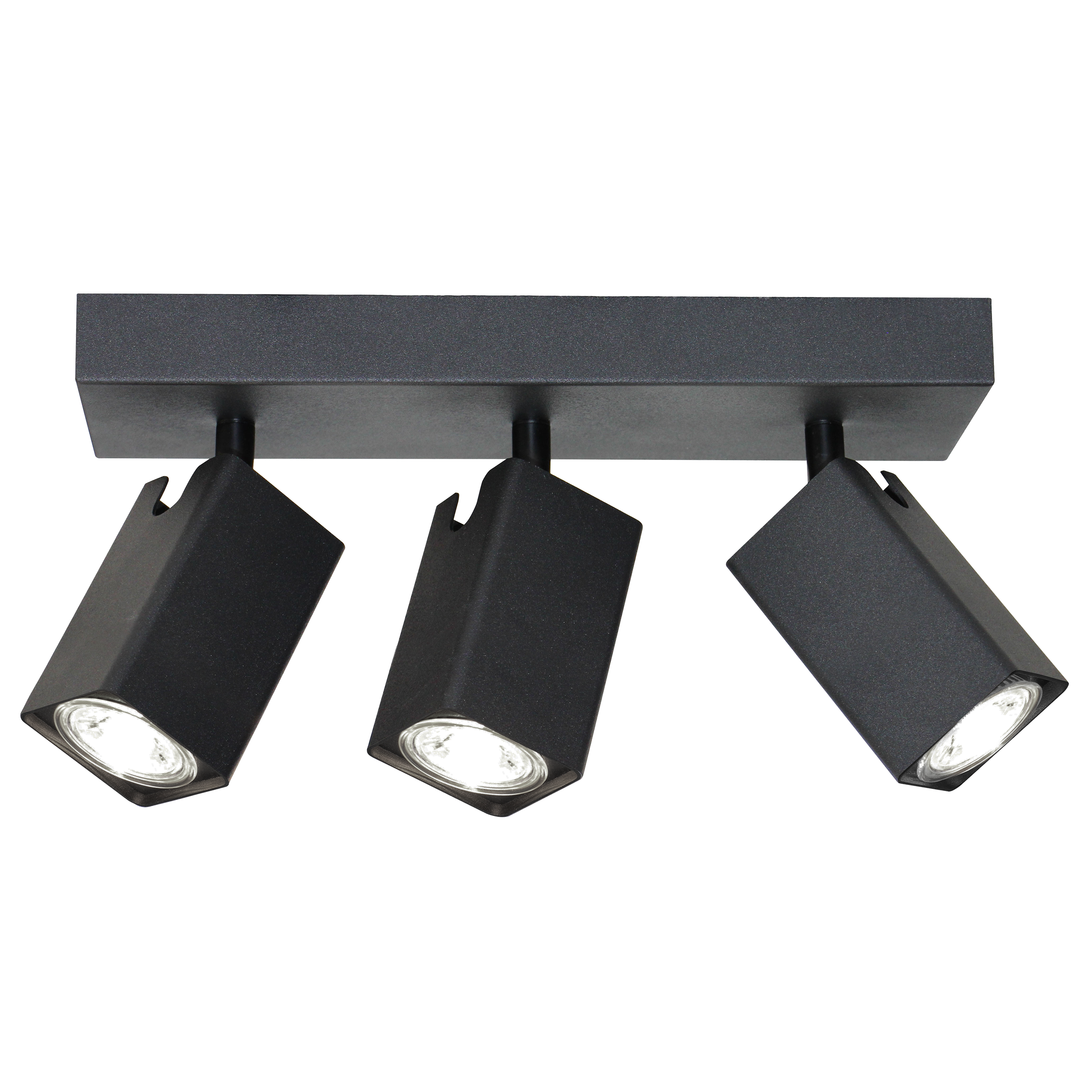 Listwa reflektorowa 3xGU10 10W czarna Elon