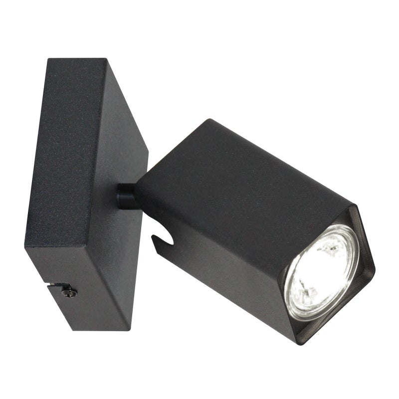 Reflektor GU10 10W IP20 czarny Elon