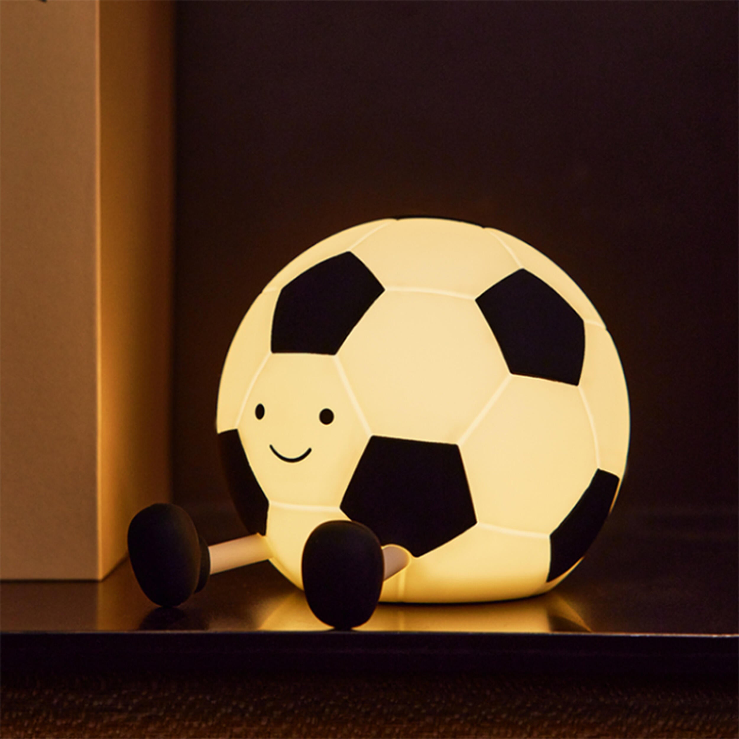 Lampka stołowa Football LED biało-czarna GOLDLUX - 2