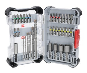 Set Di Punte Bosch X-Line 70 Pezzi – Titanio E Metallo Duro, Per Foratura Precisa Su Legno E Calcestruzzo, Accessori Professionali