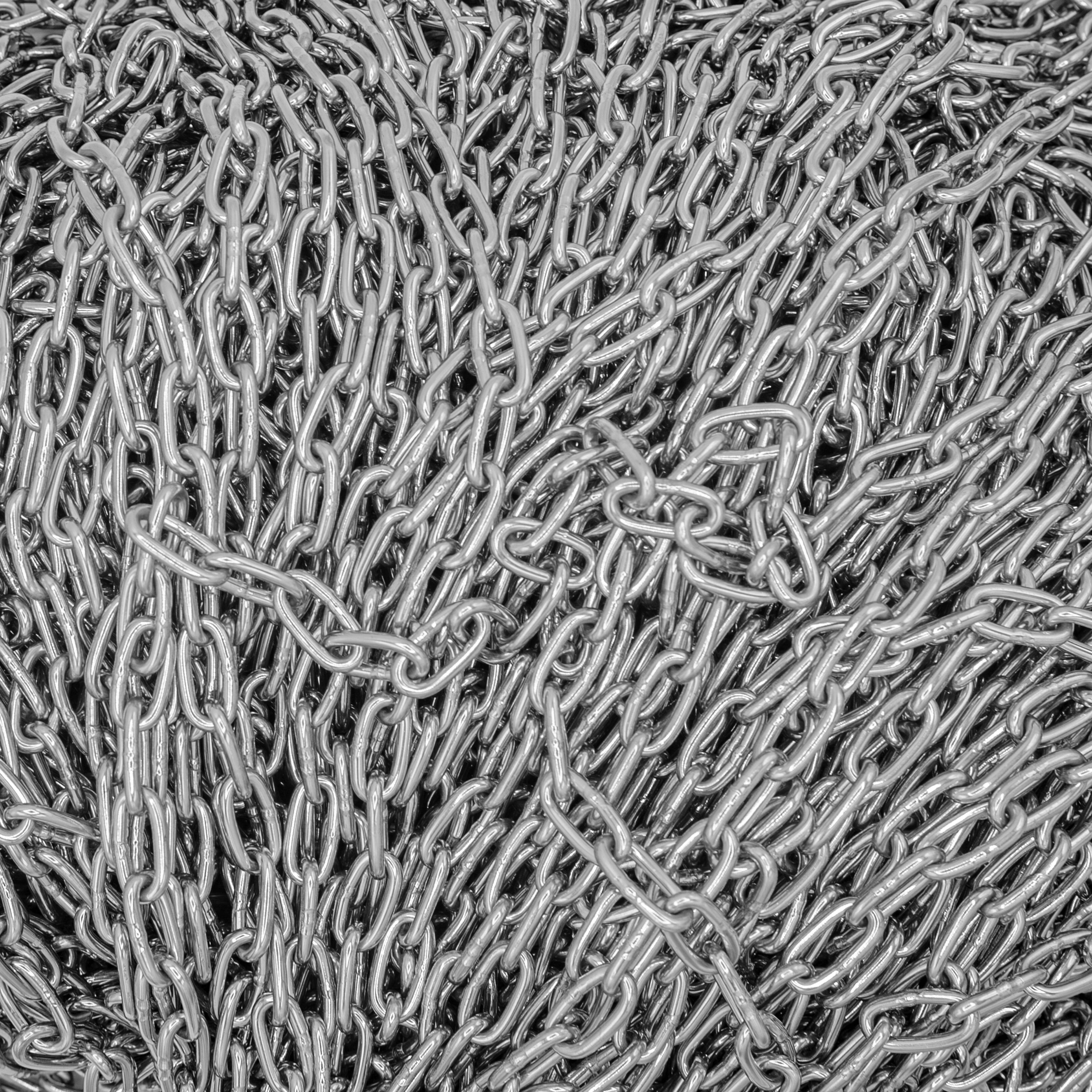 CADENA ACERO INOXIDABLE AL CORTE 3 MM.  1M - 3