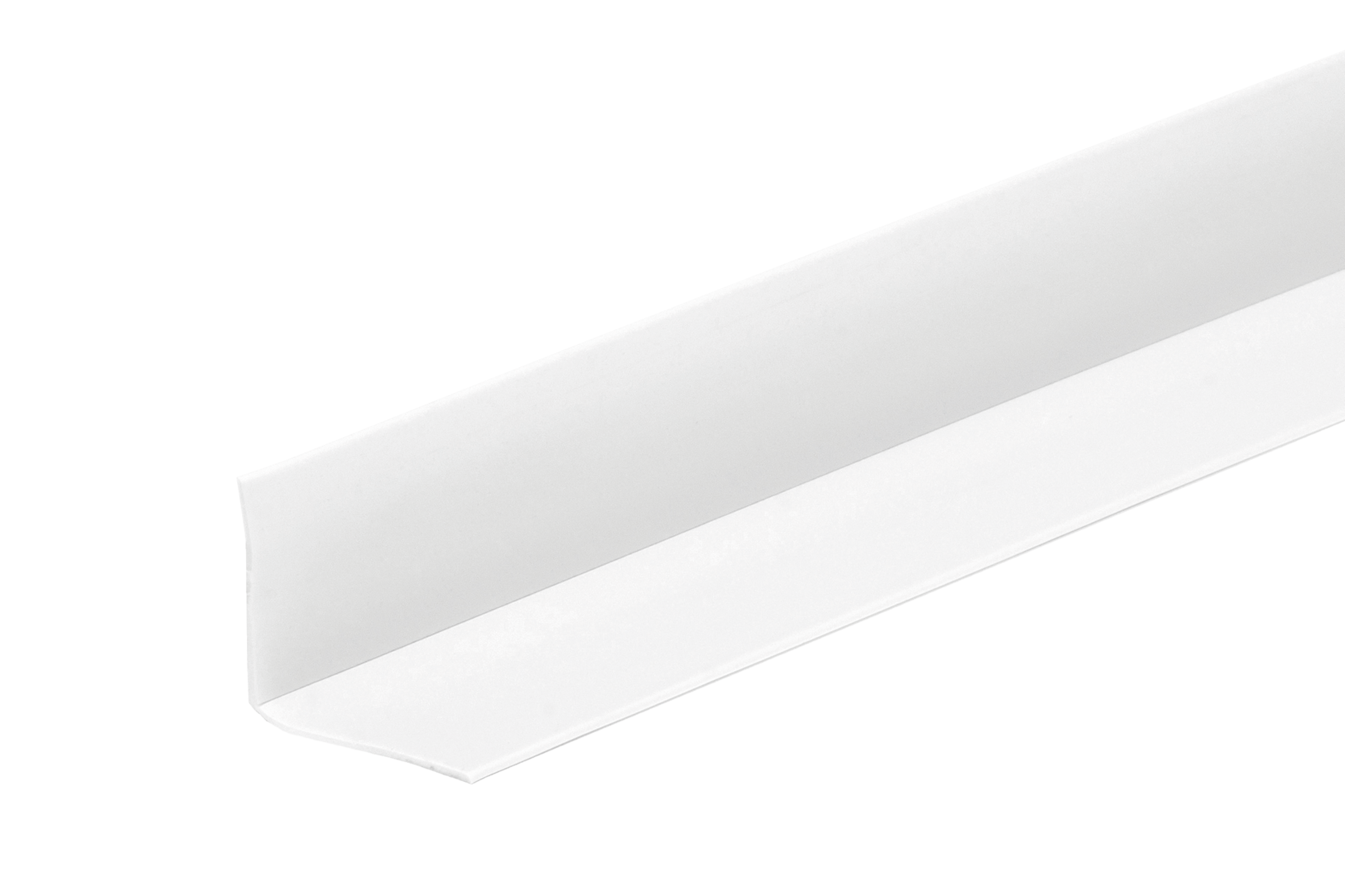 Taśma przypodłogowa samoprzylepna PVC 50mm biała 15m
