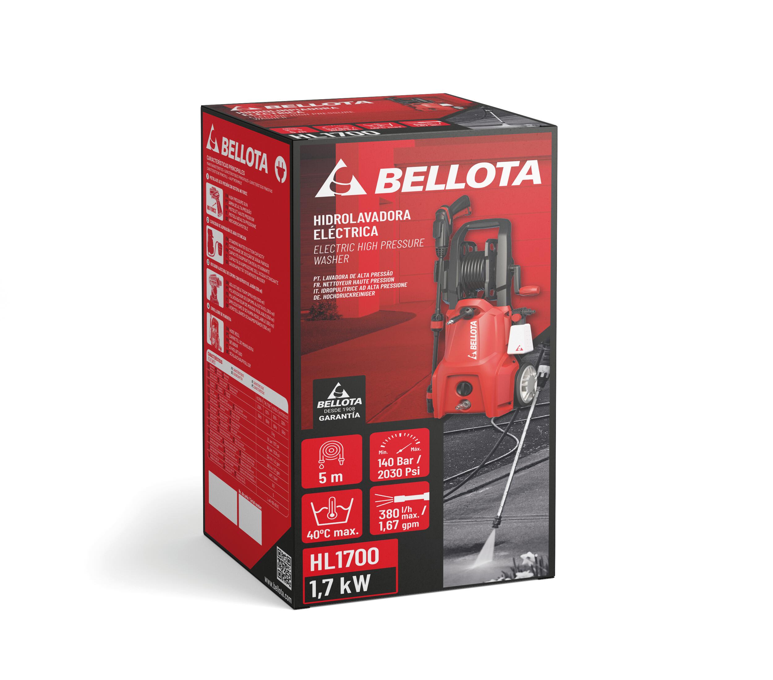 HIDROLIMPIADORA 1.700W HL1700E BELLOTA - 2