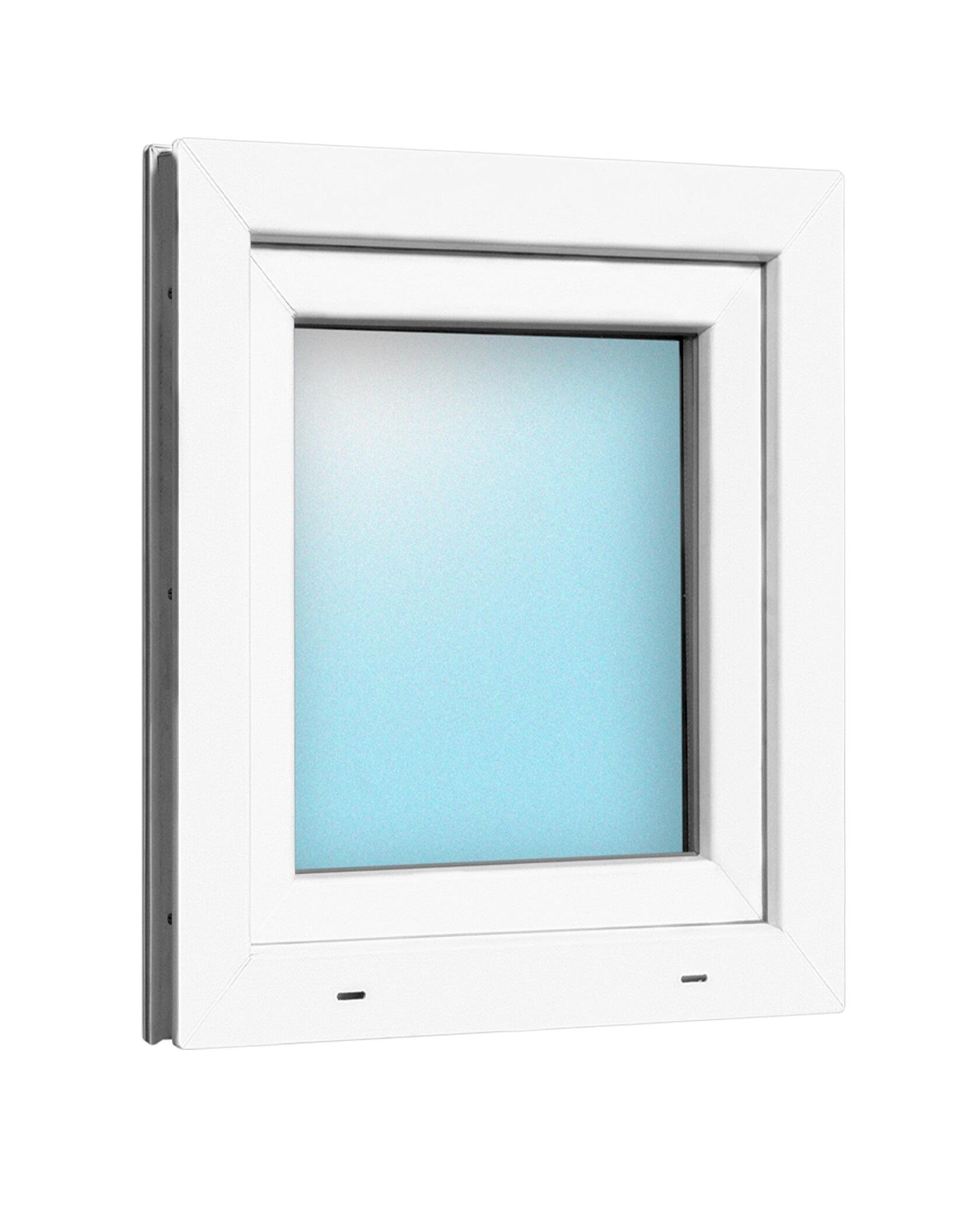 VENTANA PVC OSCILOBATIENTE BLANCA 45X60CM VIDRIO MATE - 3