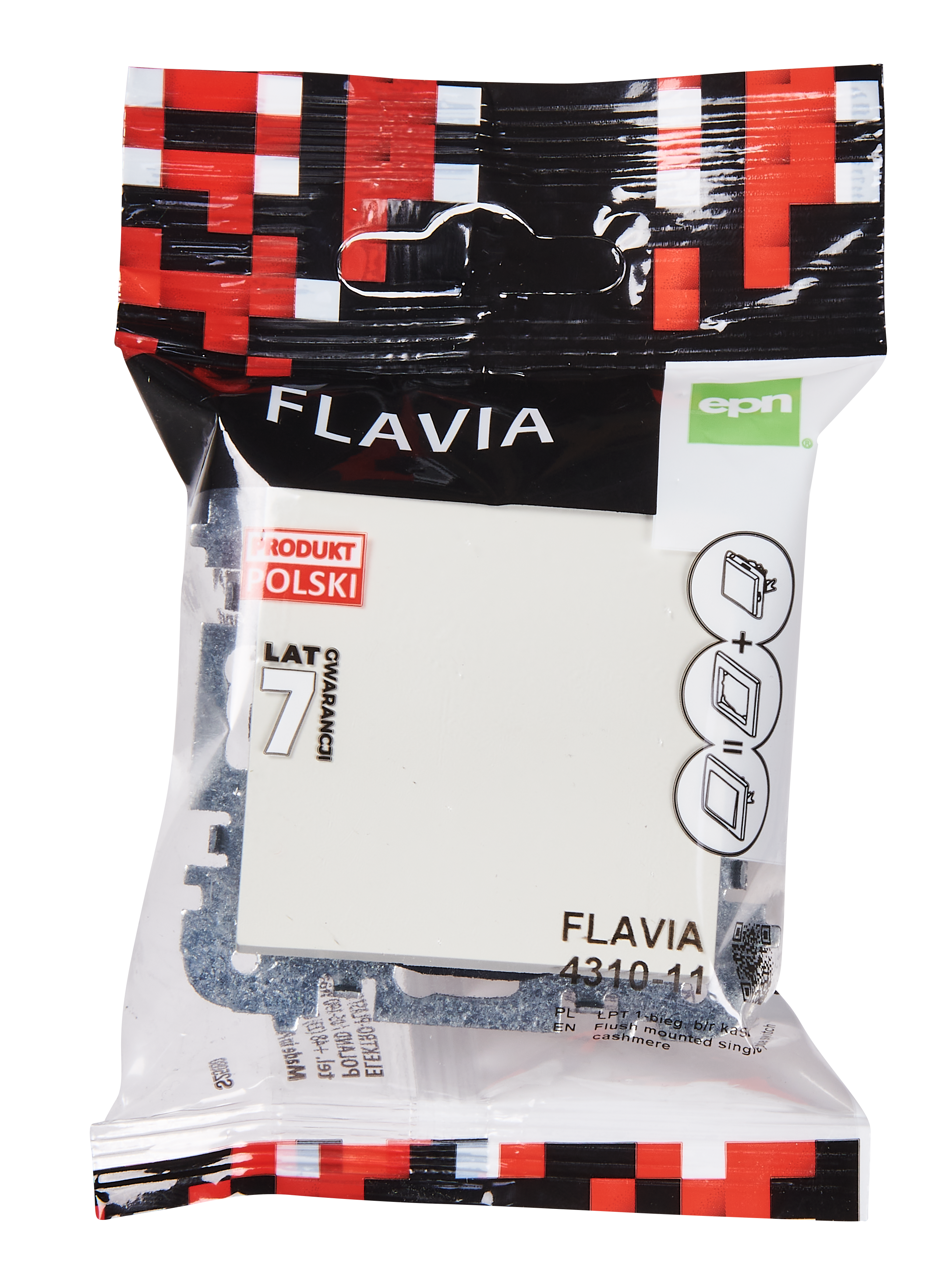 Włącznik pojedynczy Flavia kaszmir Elektro-Plast - 5