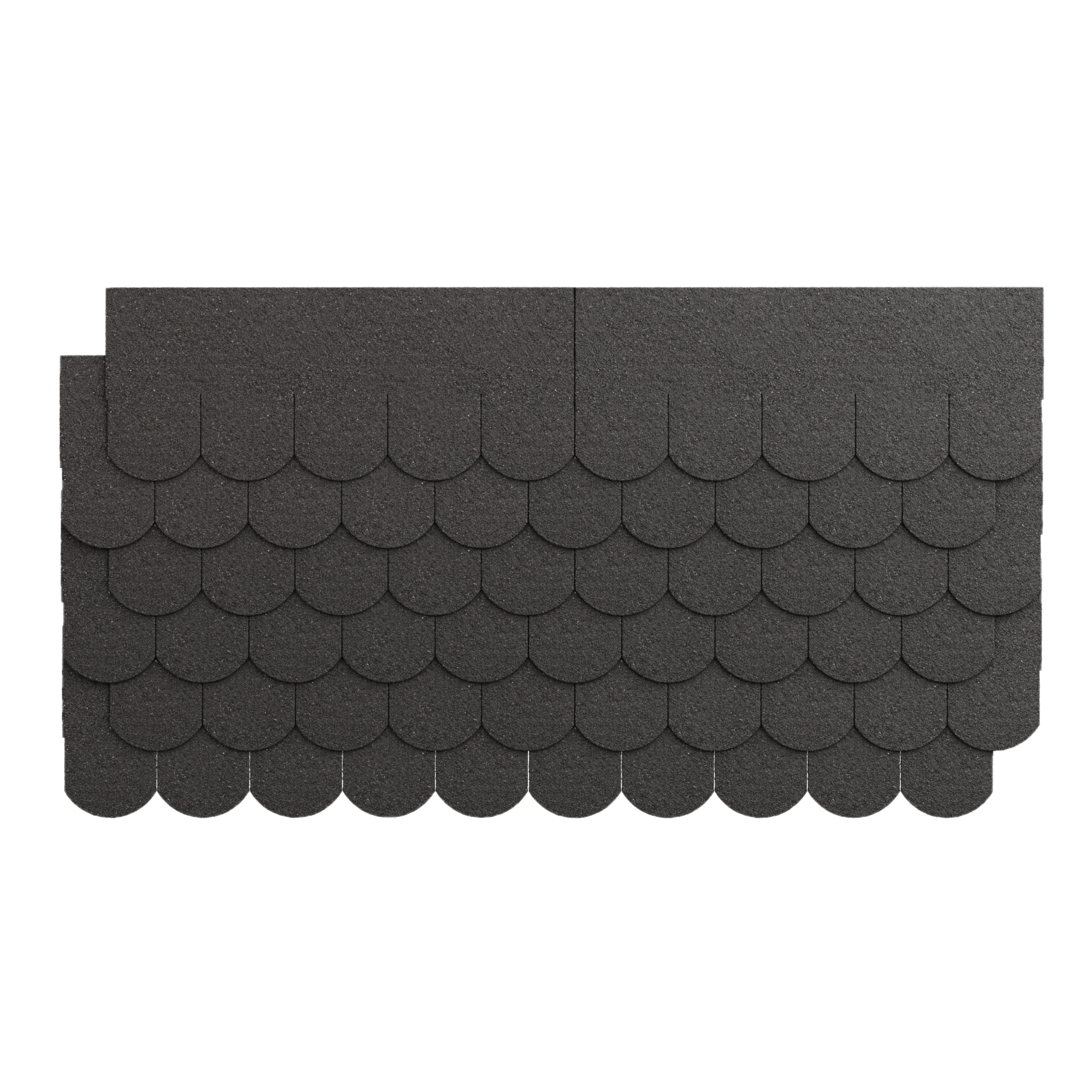 Gont bitumiczny Karpi&oacute;wka grafitowy 3 m2 Izolmat - 3