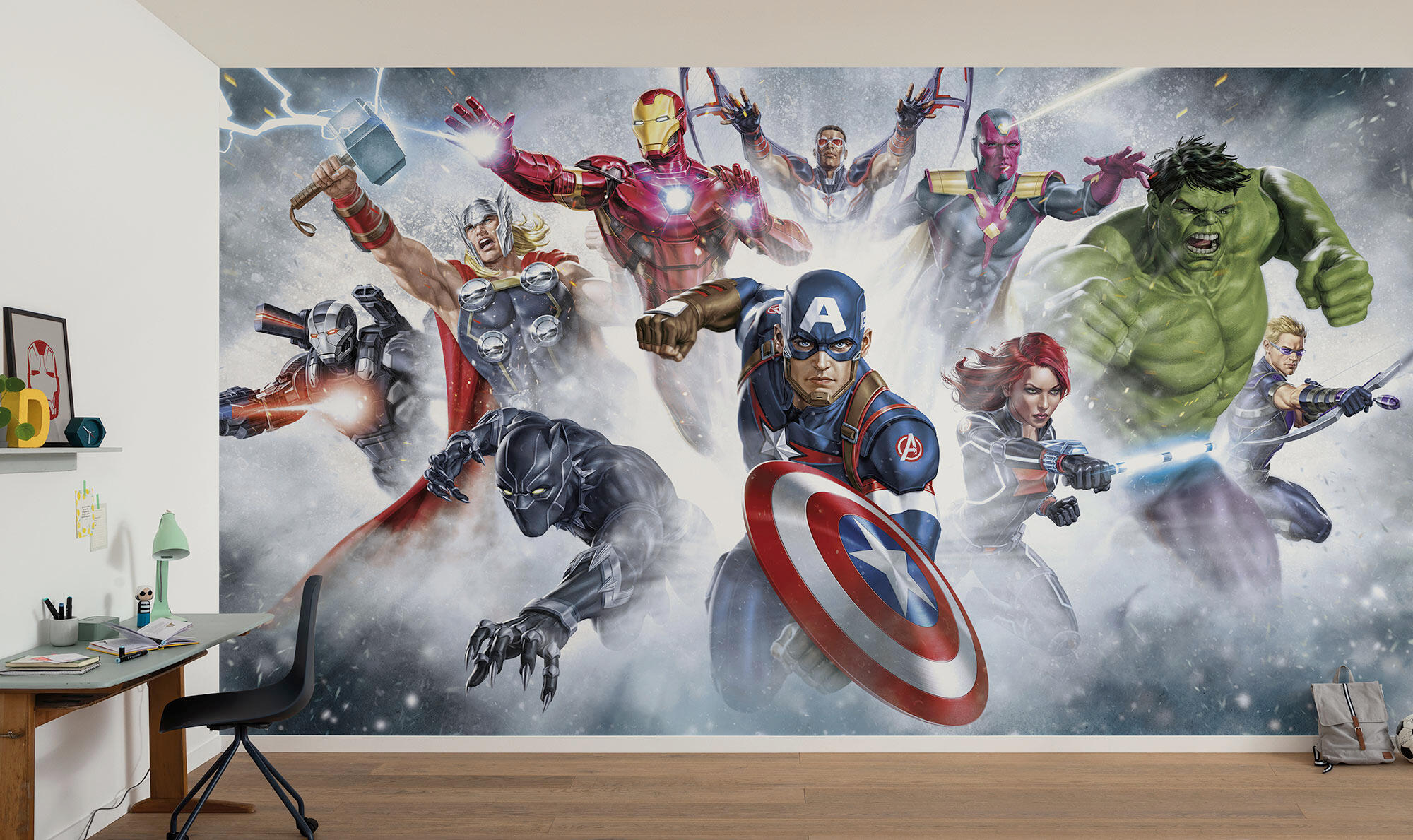 Marvel Avengers Tischdecke – Kunststoff, 180 X 120 Cm, Bunt, Für Partys