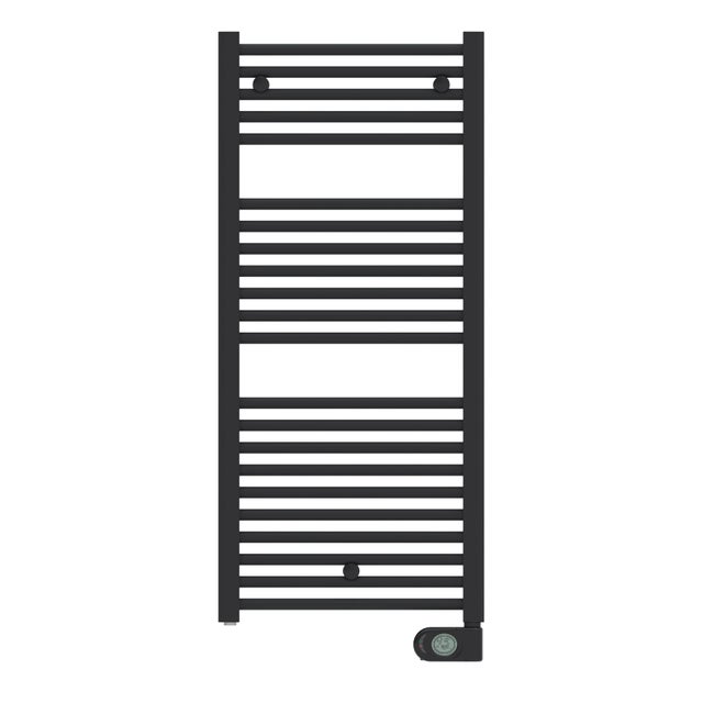 TOALLERO ELECTRICO PROGRAMABLE 700W NEGRO MATE