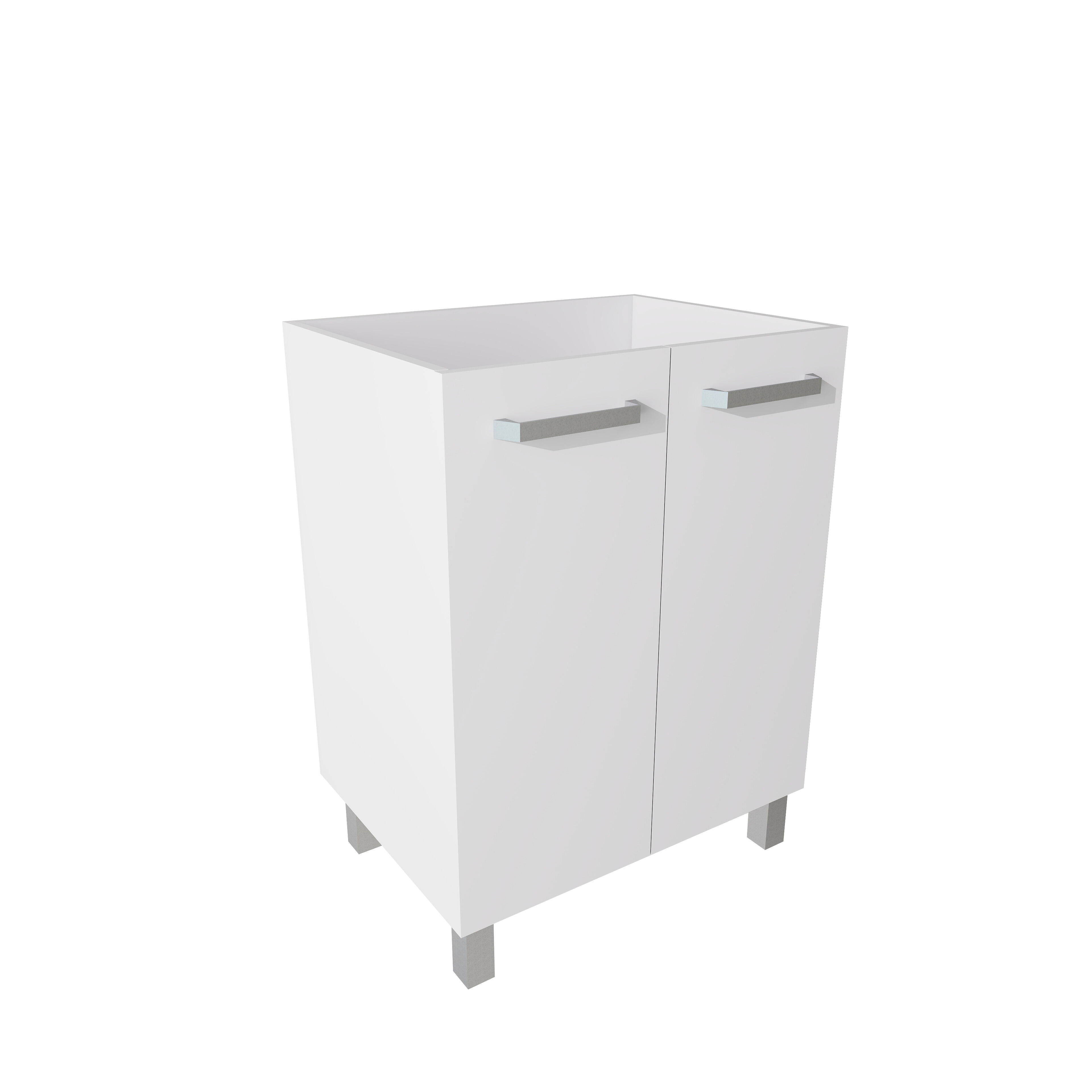 MUEBLE DE BAÑO ECO BLANCO 50X39CM 2 PUERTAS - 2