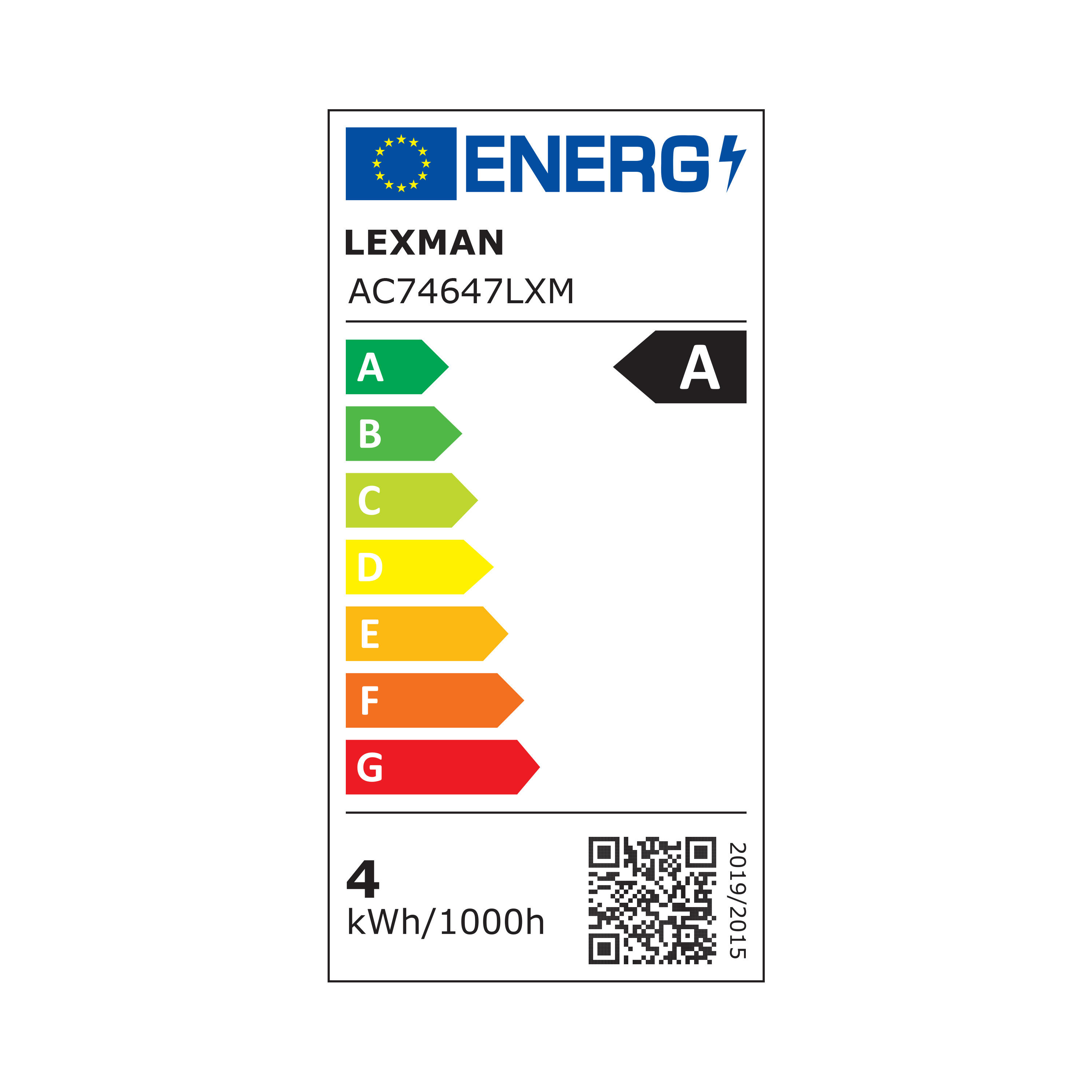 Żarówka LED E27 3.8 W 806 lm Ciepła biel Lexman - 3