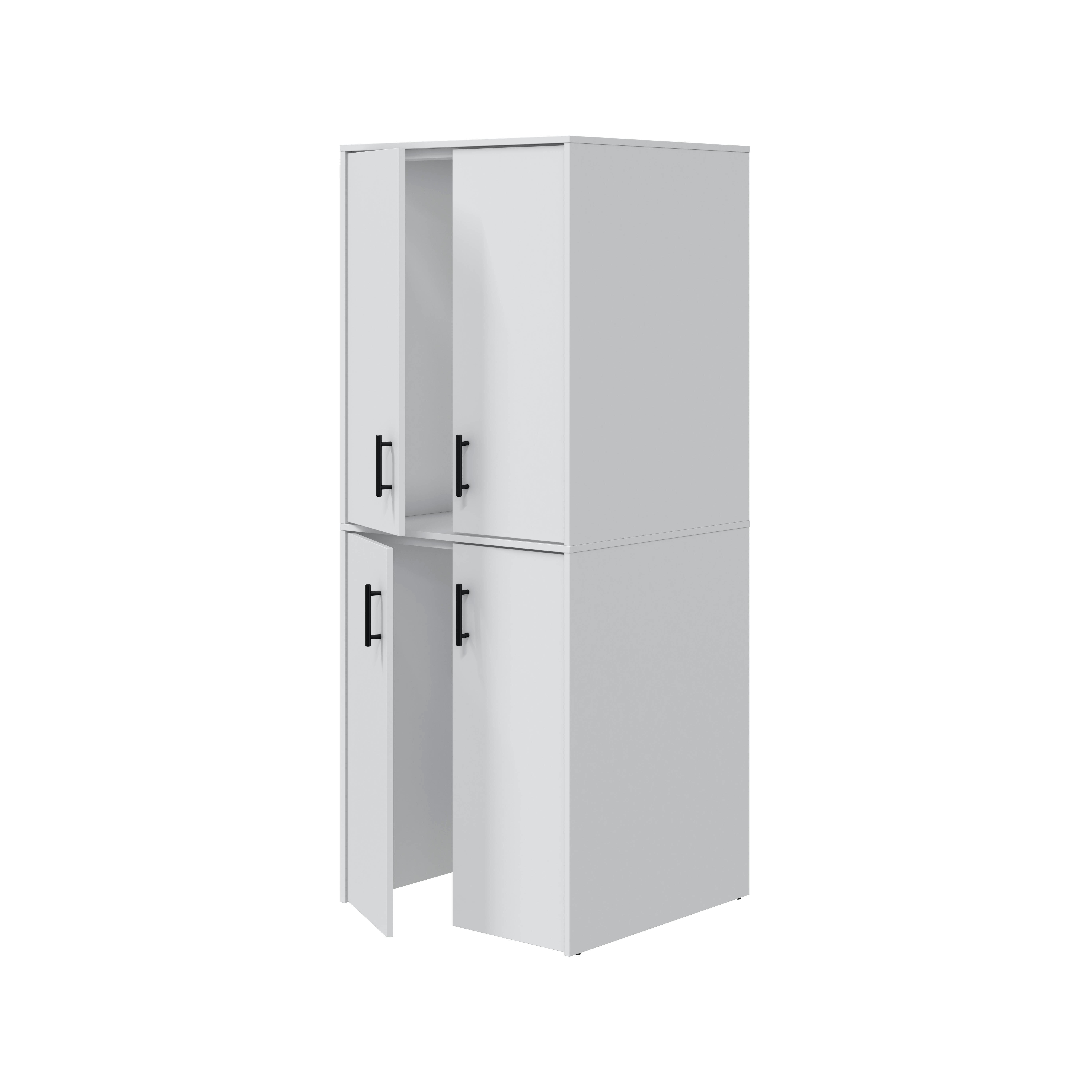 Armario para lavadora 88x69x67 blanco artik - 6