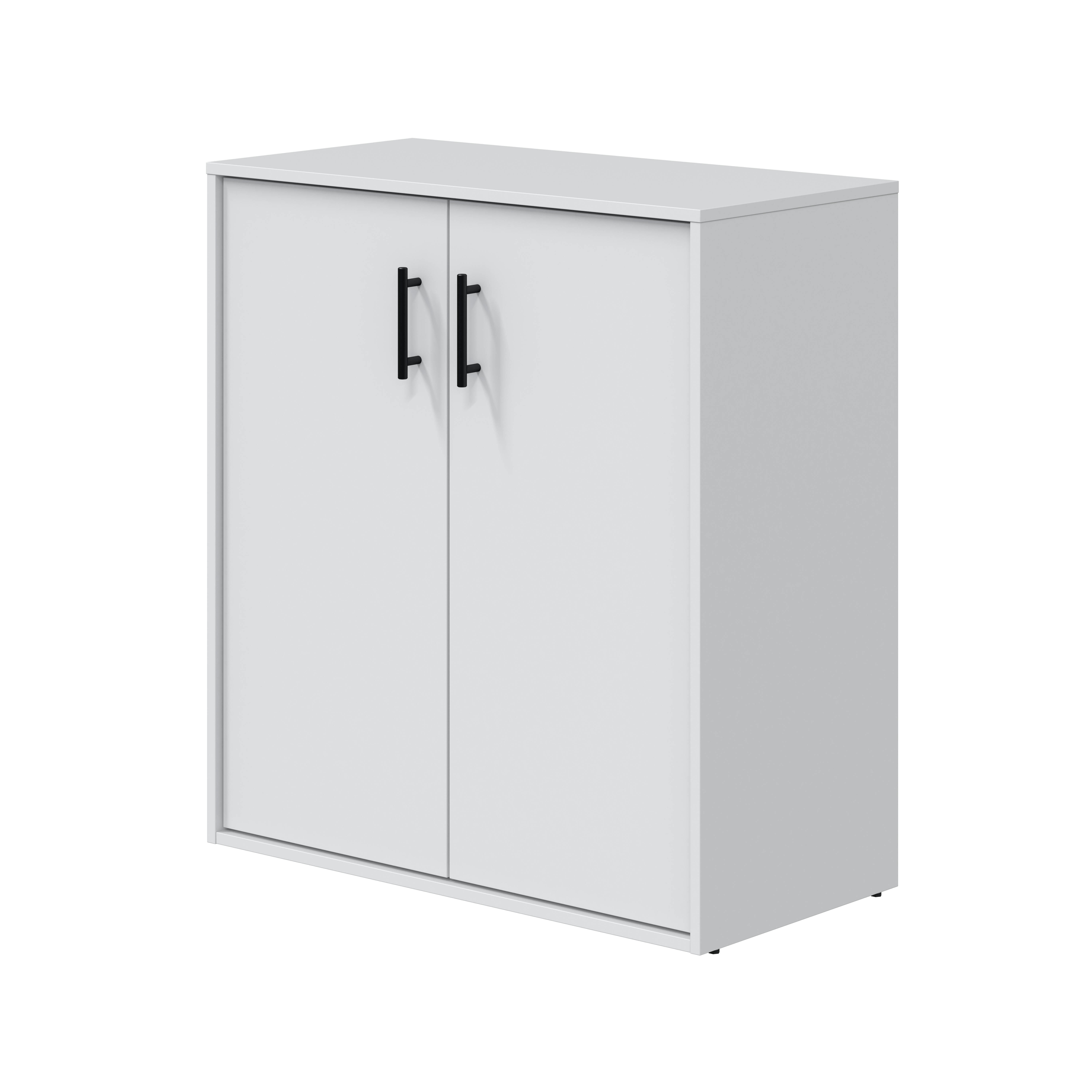 Armario bajo 87X80X40 blanco artik - 5