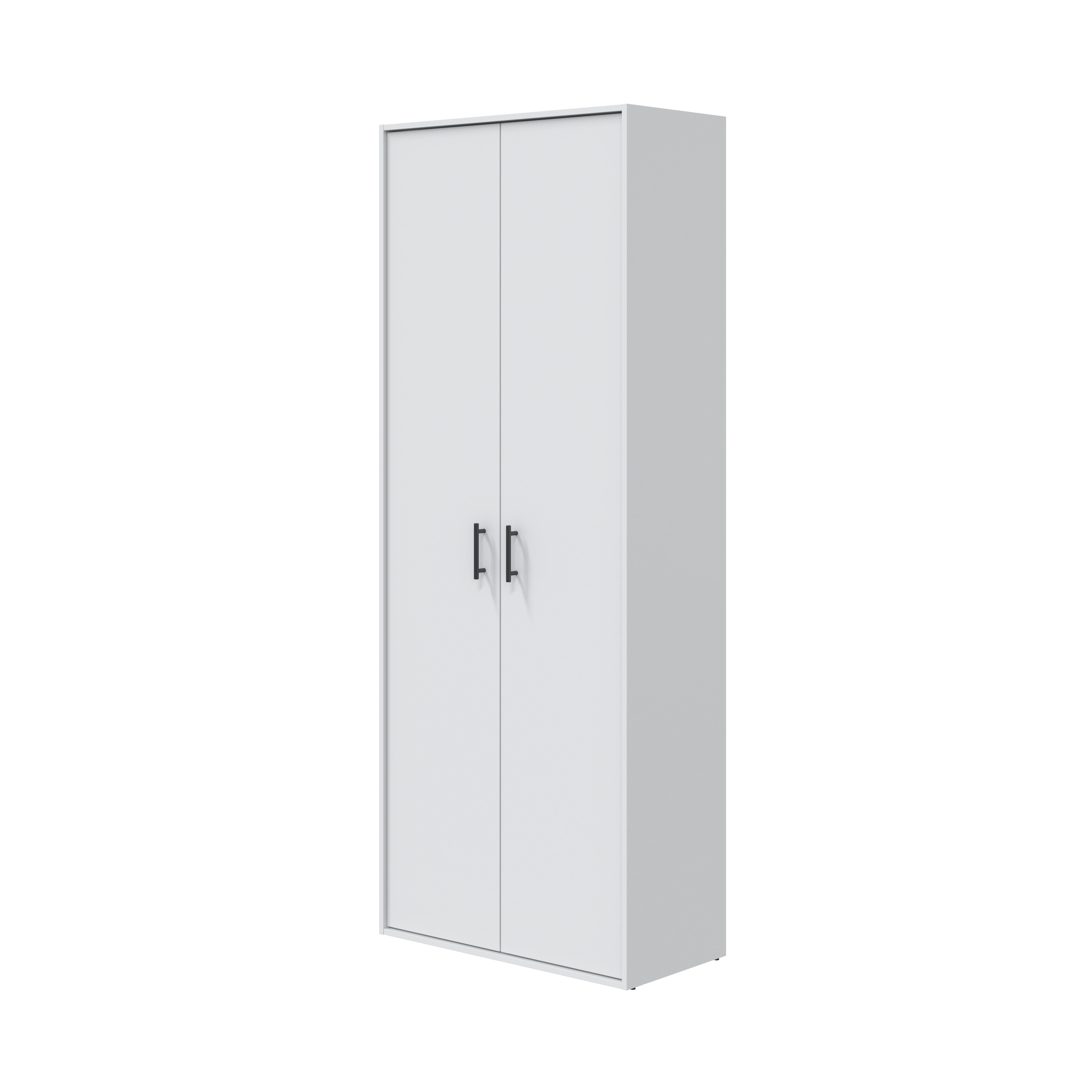 Armario multiusos 210x80x40 blanco artik