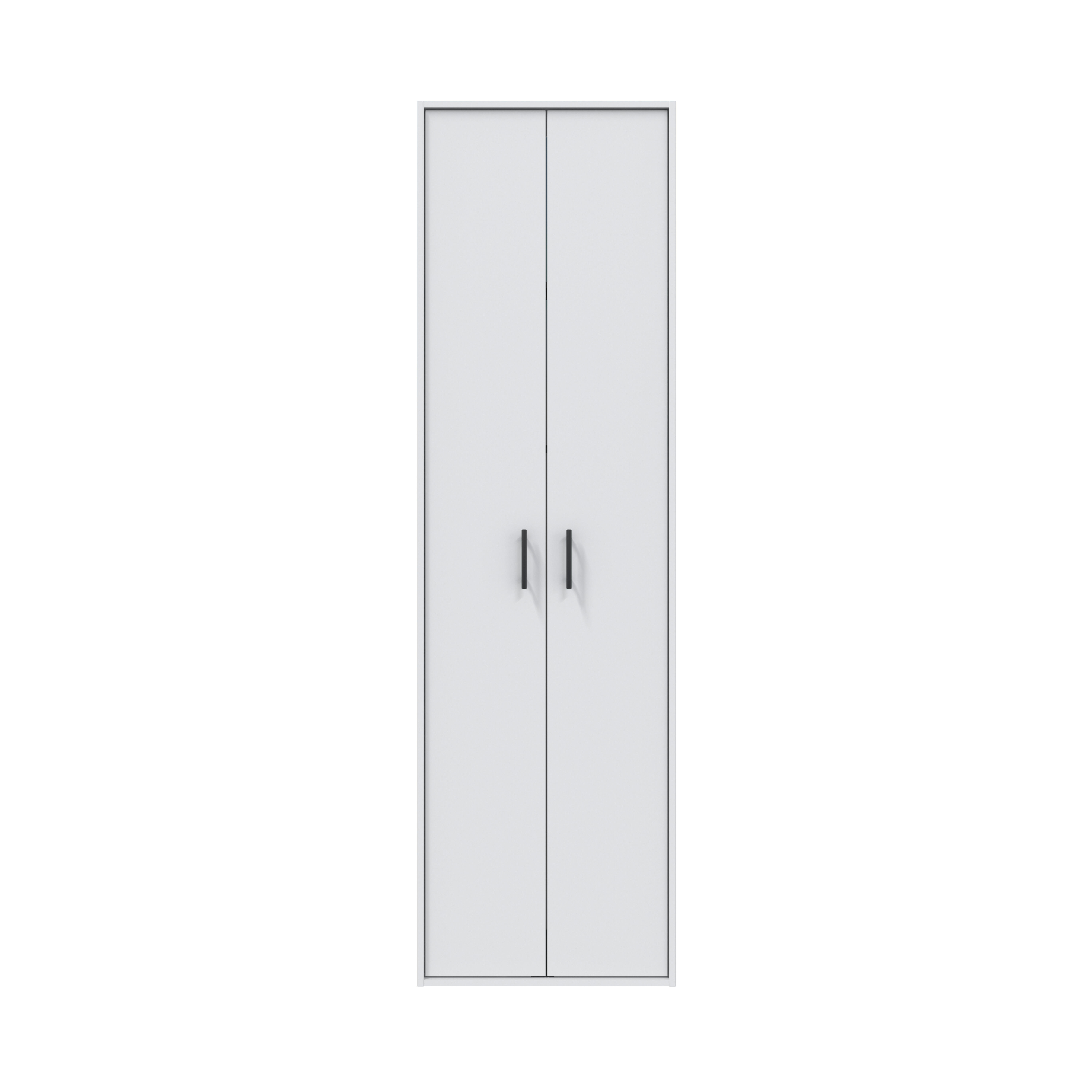 Armario escobero para lavandería 210X59X40 blanco artik - 5