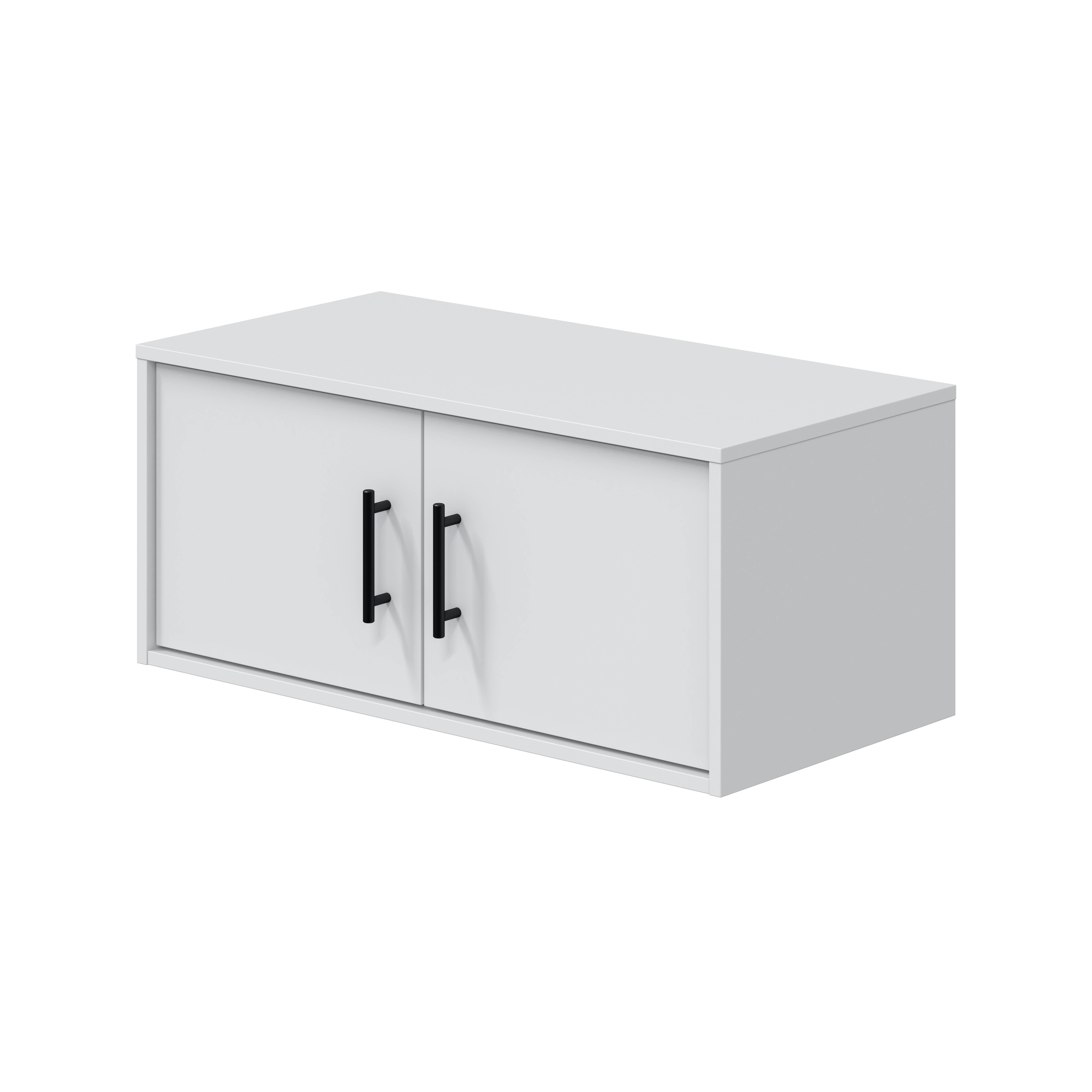 Armario multiusos 35X80X40 blanco artik - 6