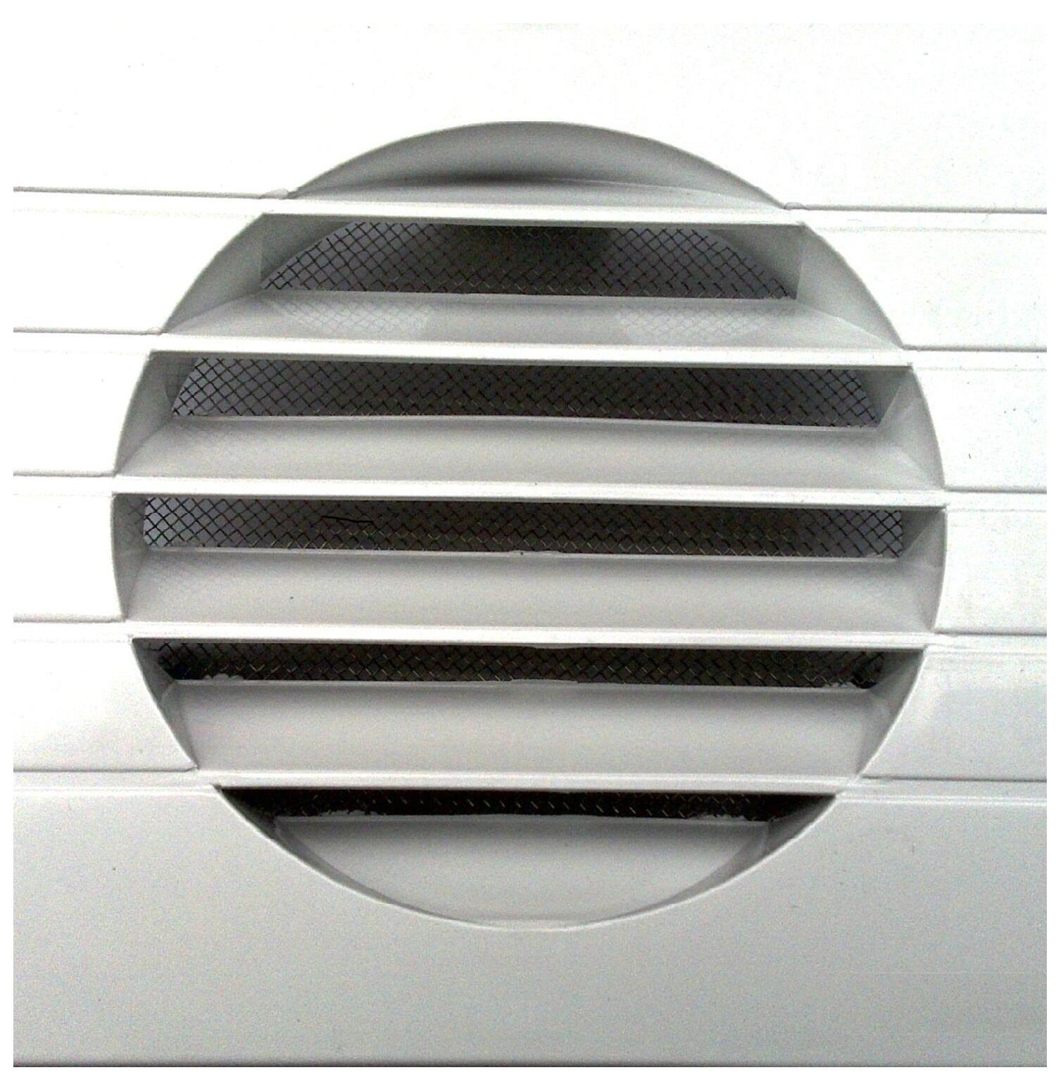 Rejilla de ventilación de pvc natural de 18.4x18.4x1 mm