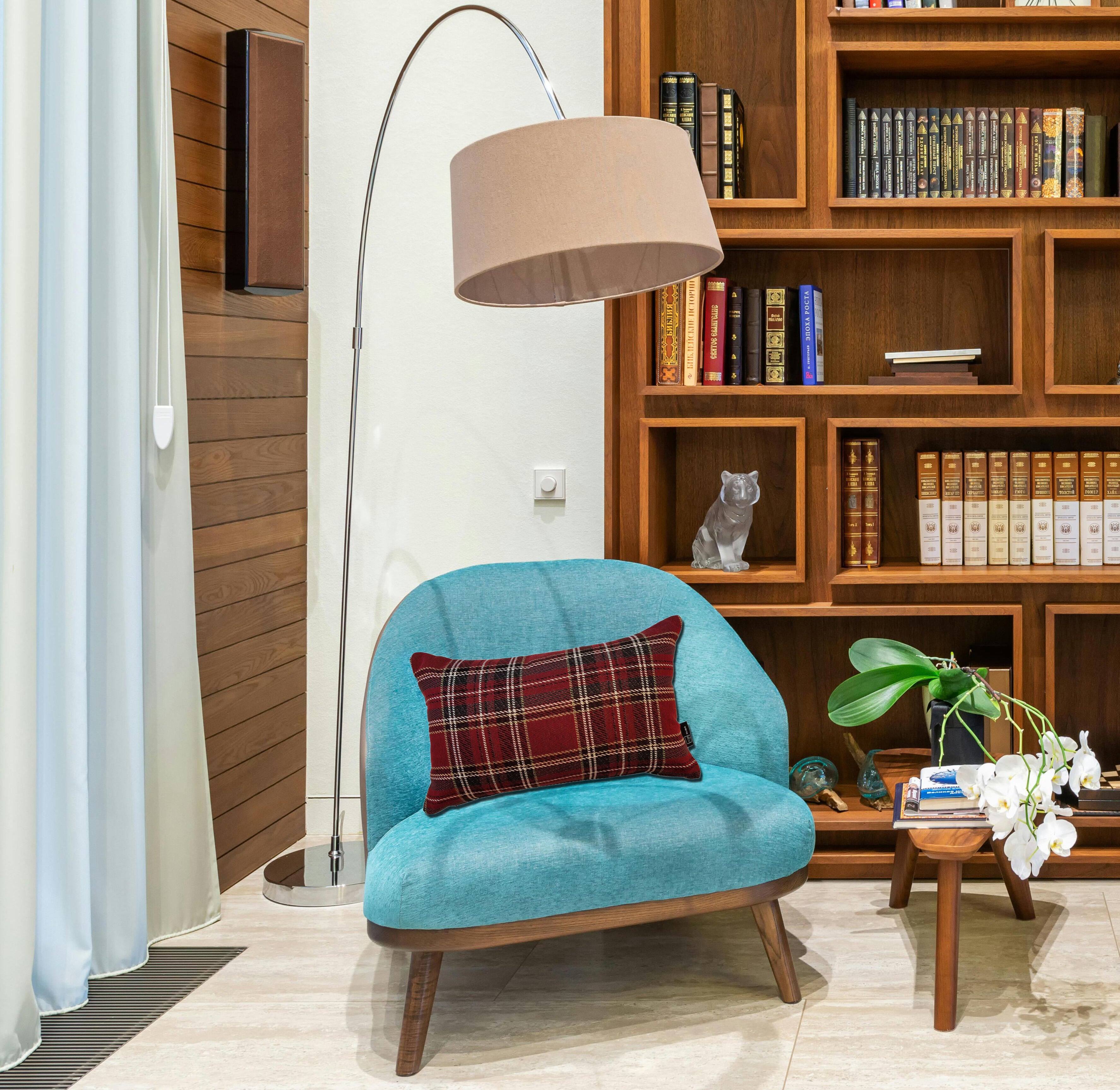 Cuscino CUSCINO 30X50 SCOZZESE ROSSO rosso 50 x 30 cm - 2