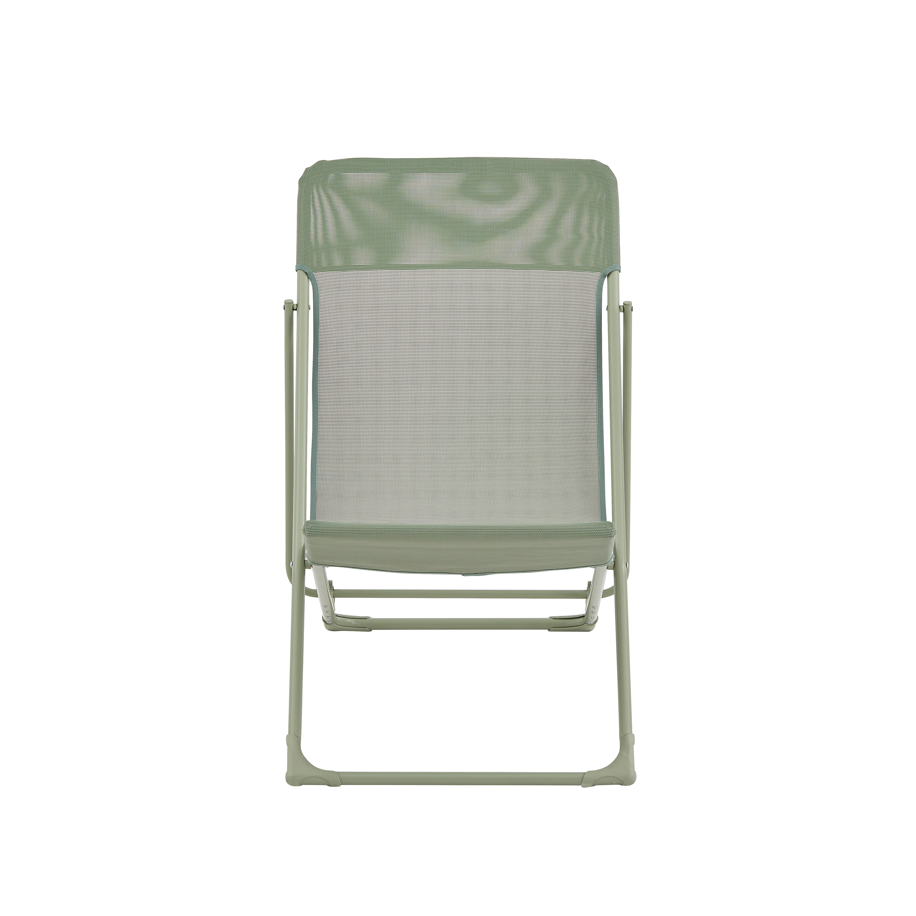 Chilienne de jardin pliable Lima en acier vert forêt - 5